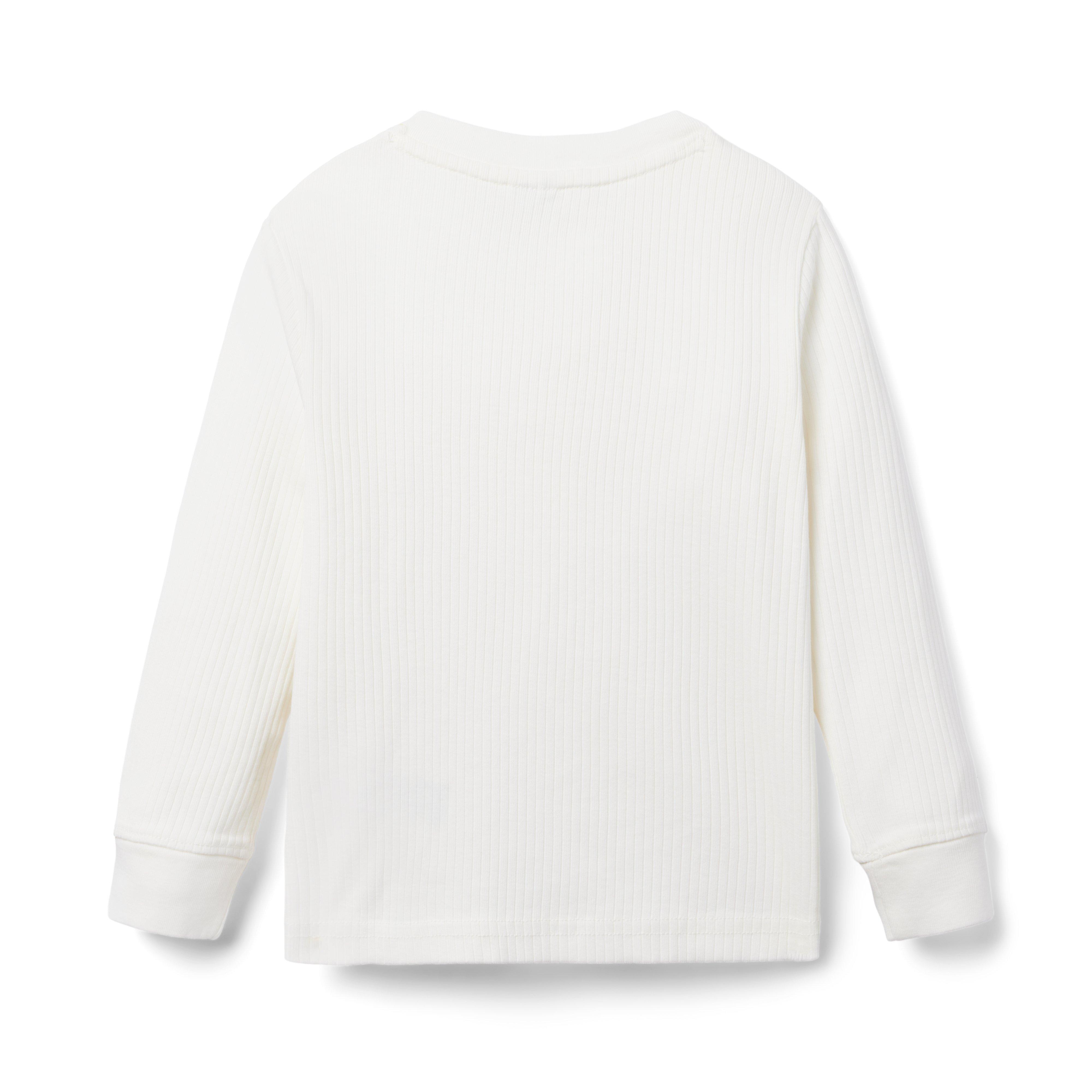The Ribbed Henley Tee image number 1