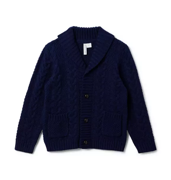 The Cable Shawl Collar Cardigan image number 0