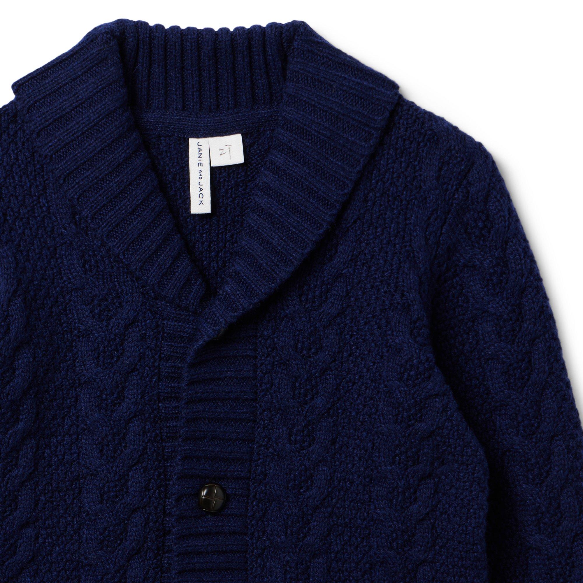 The Cable Shawl Collar Cardigan image number 1