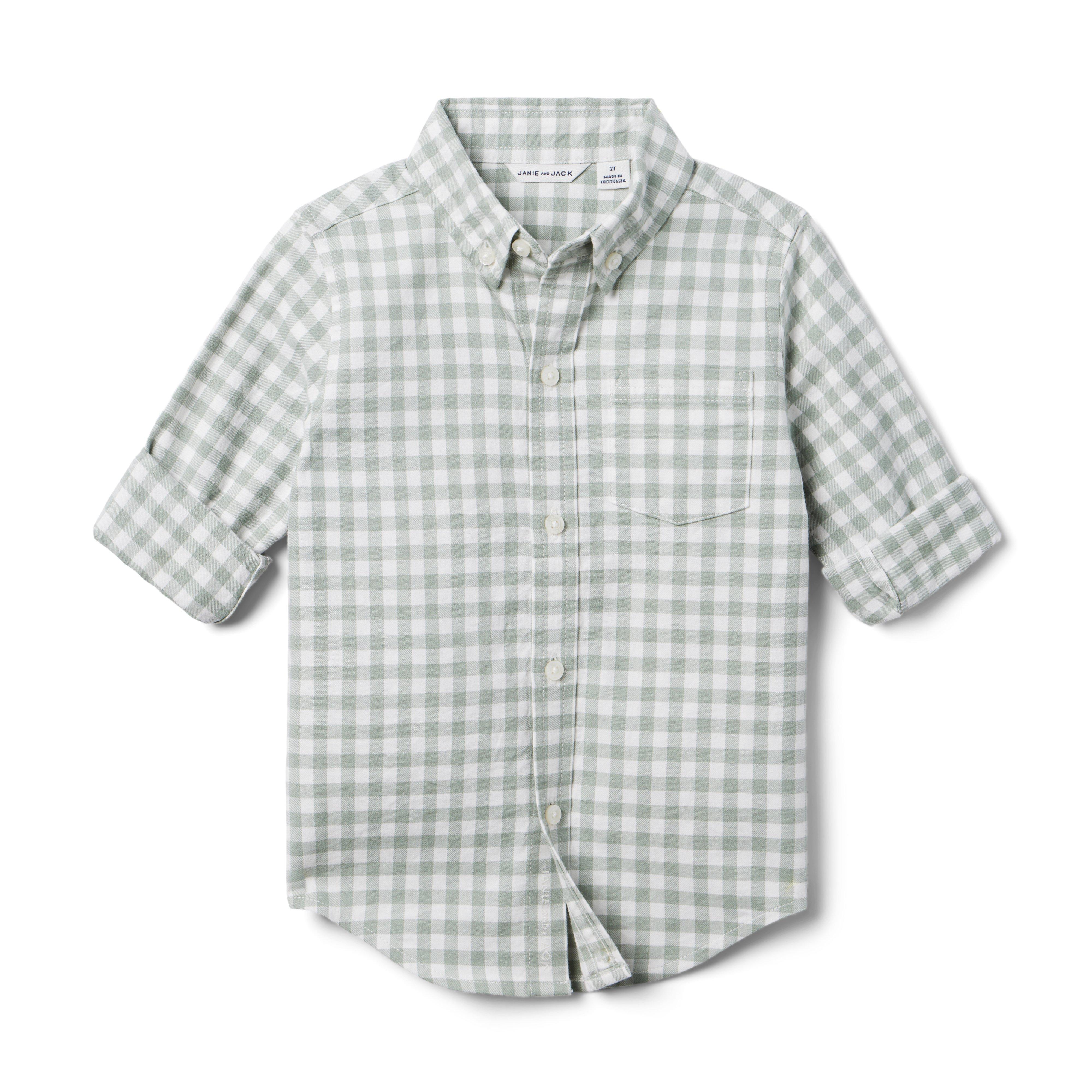 Gingham Flannel Shirt  image number 3