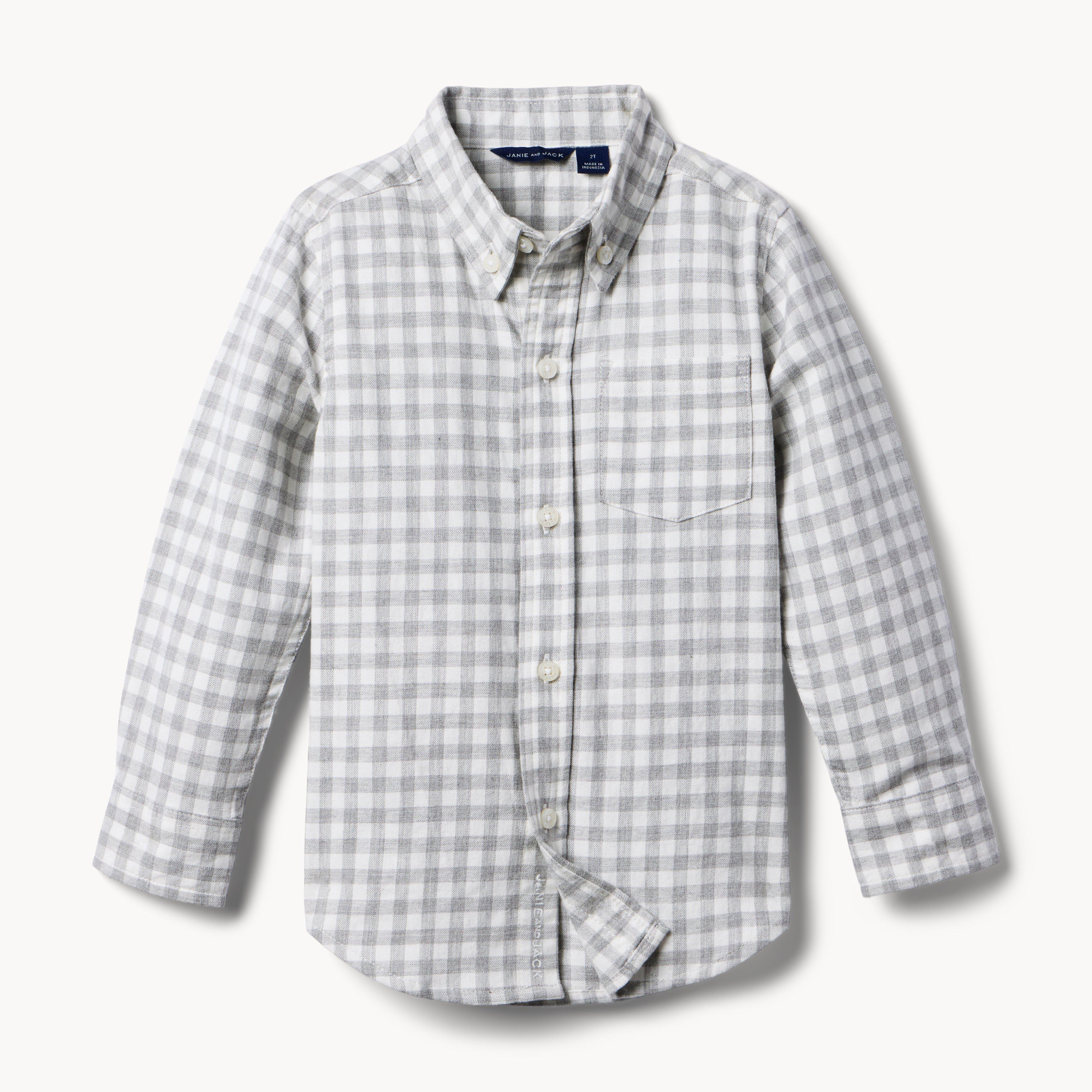 Gingham Flannel Shirt  image number 0