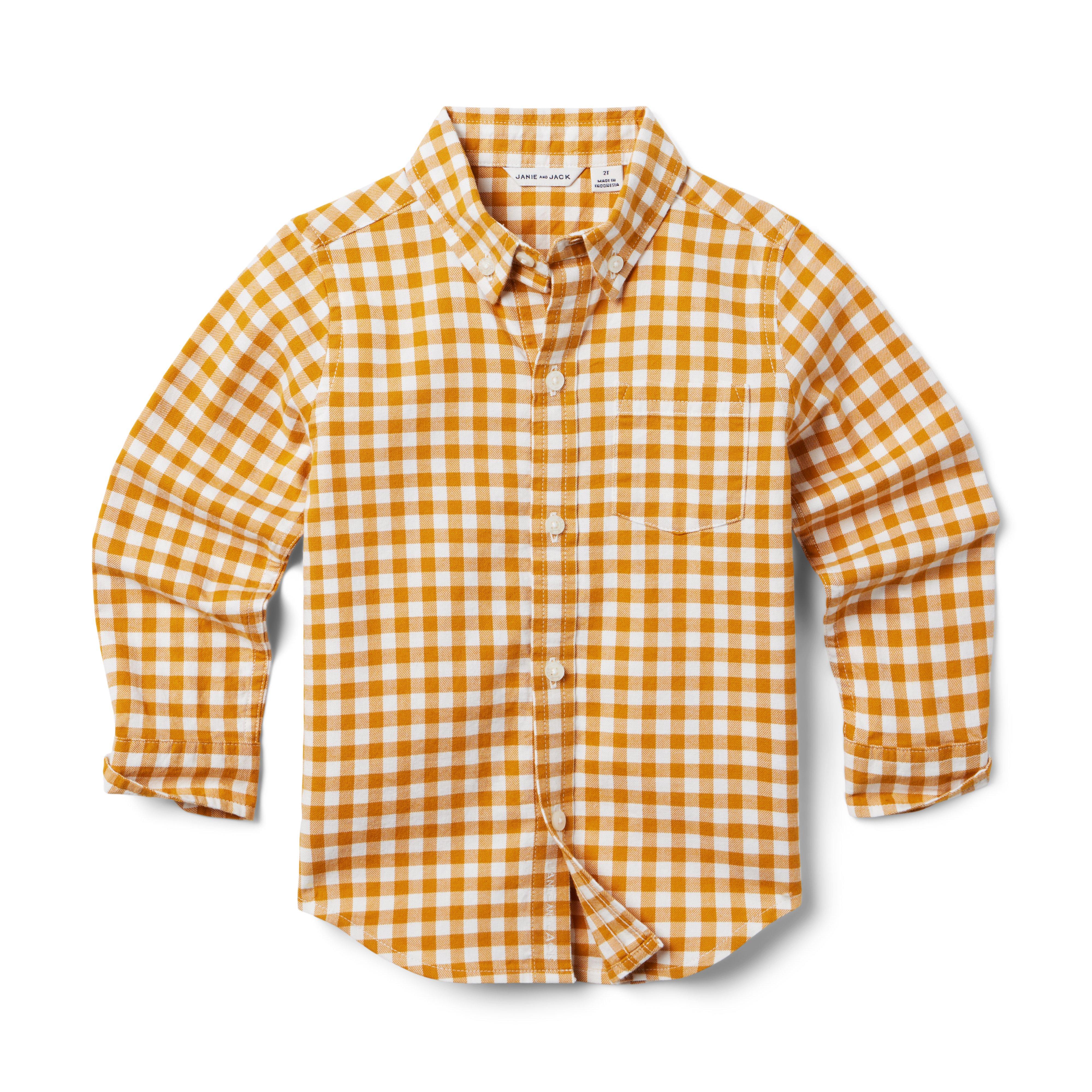 Gingham Flannel Shirt  image number 0