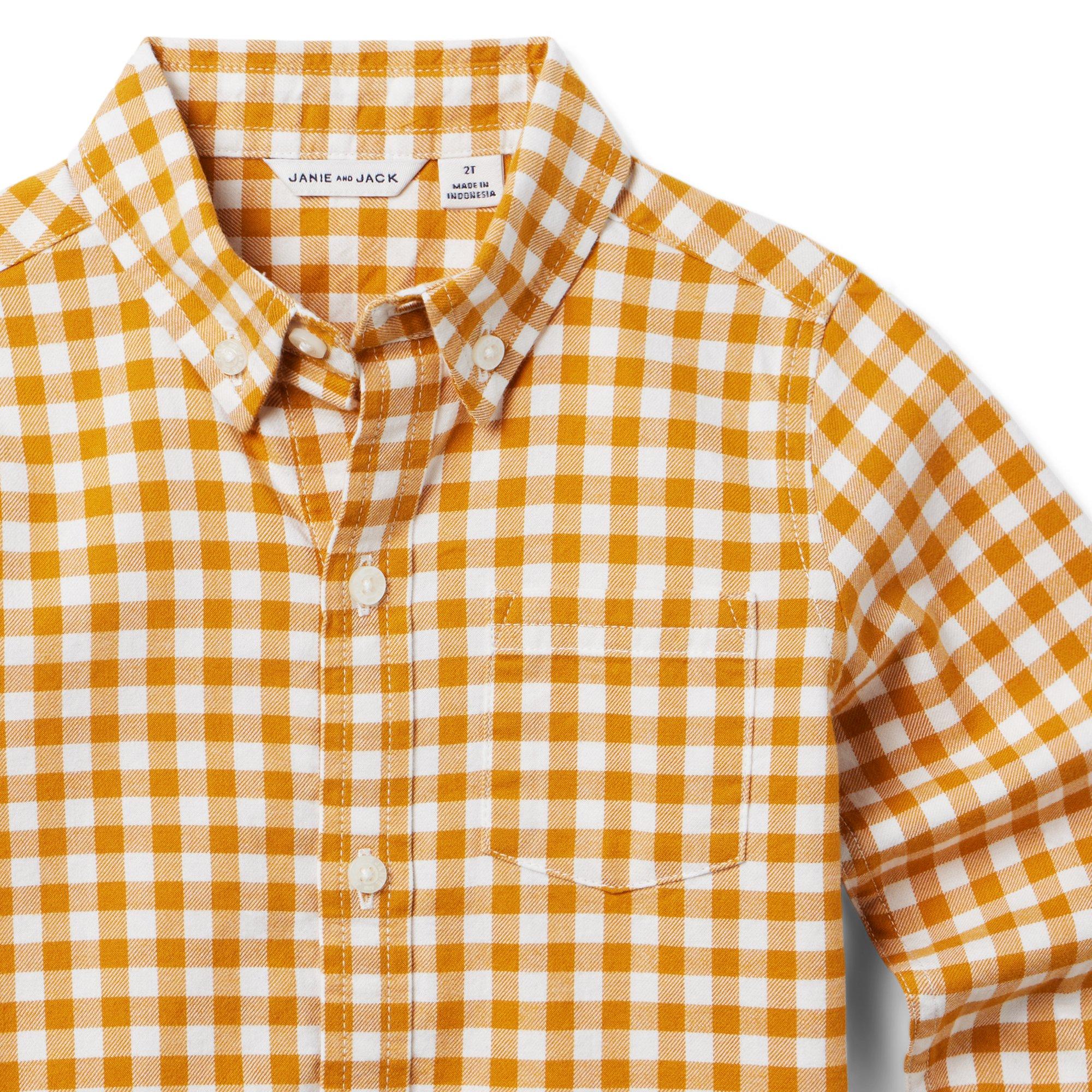 Gingham Flannel Shirt  image number 1