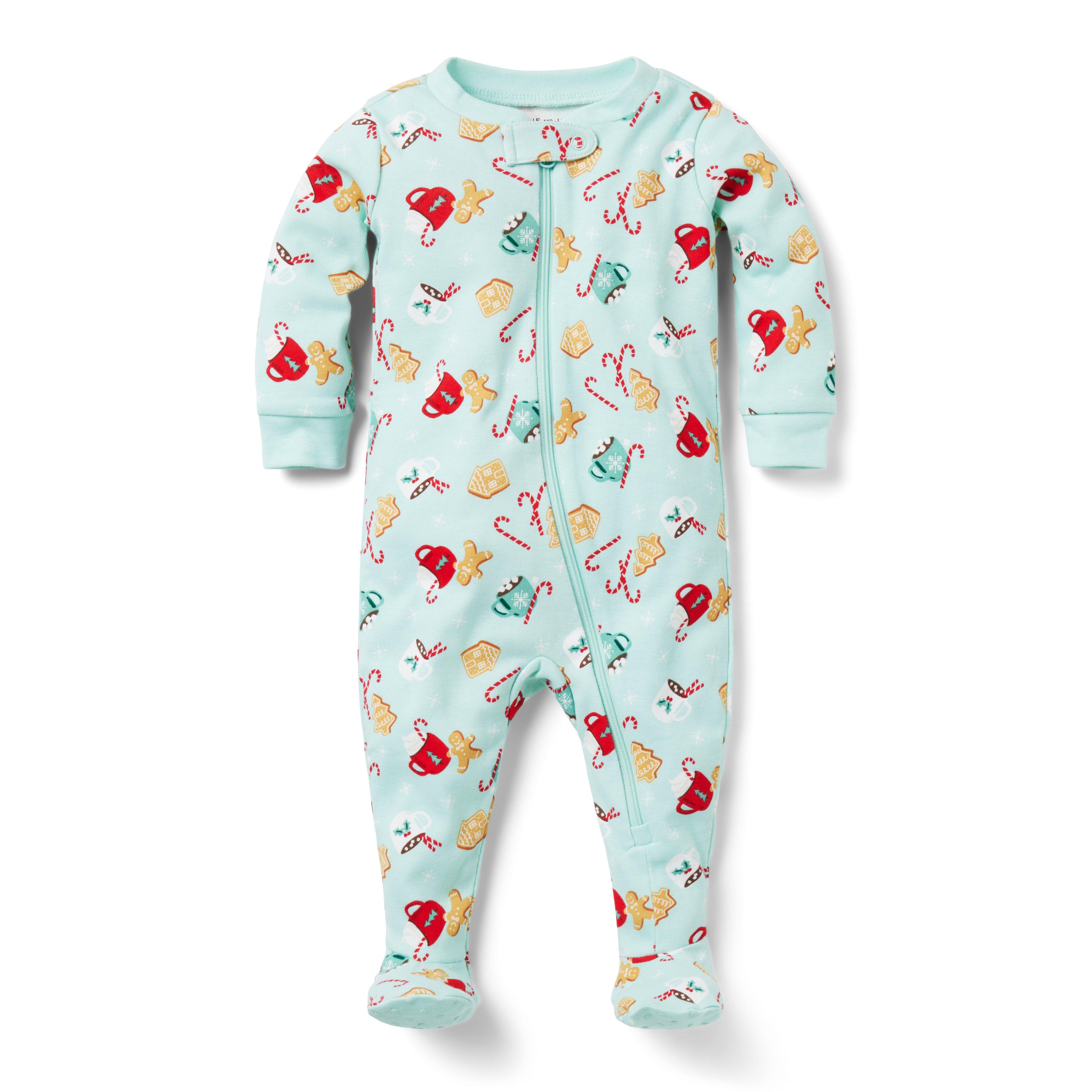 Baby Good Night Footed Pajamas In Sweet Holiday Dreams image number 0