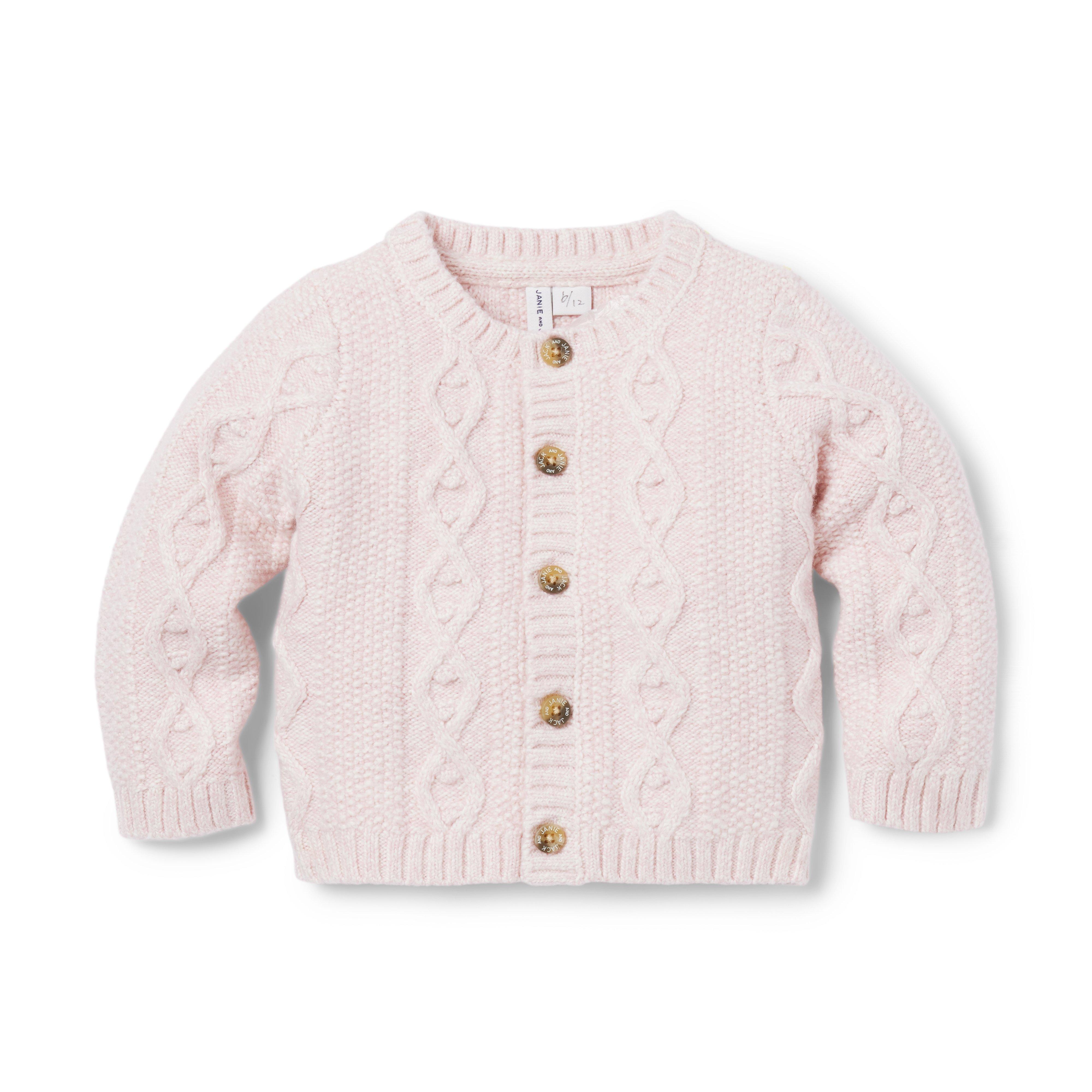 The Cozy Cable Knit Baby Cardigan 