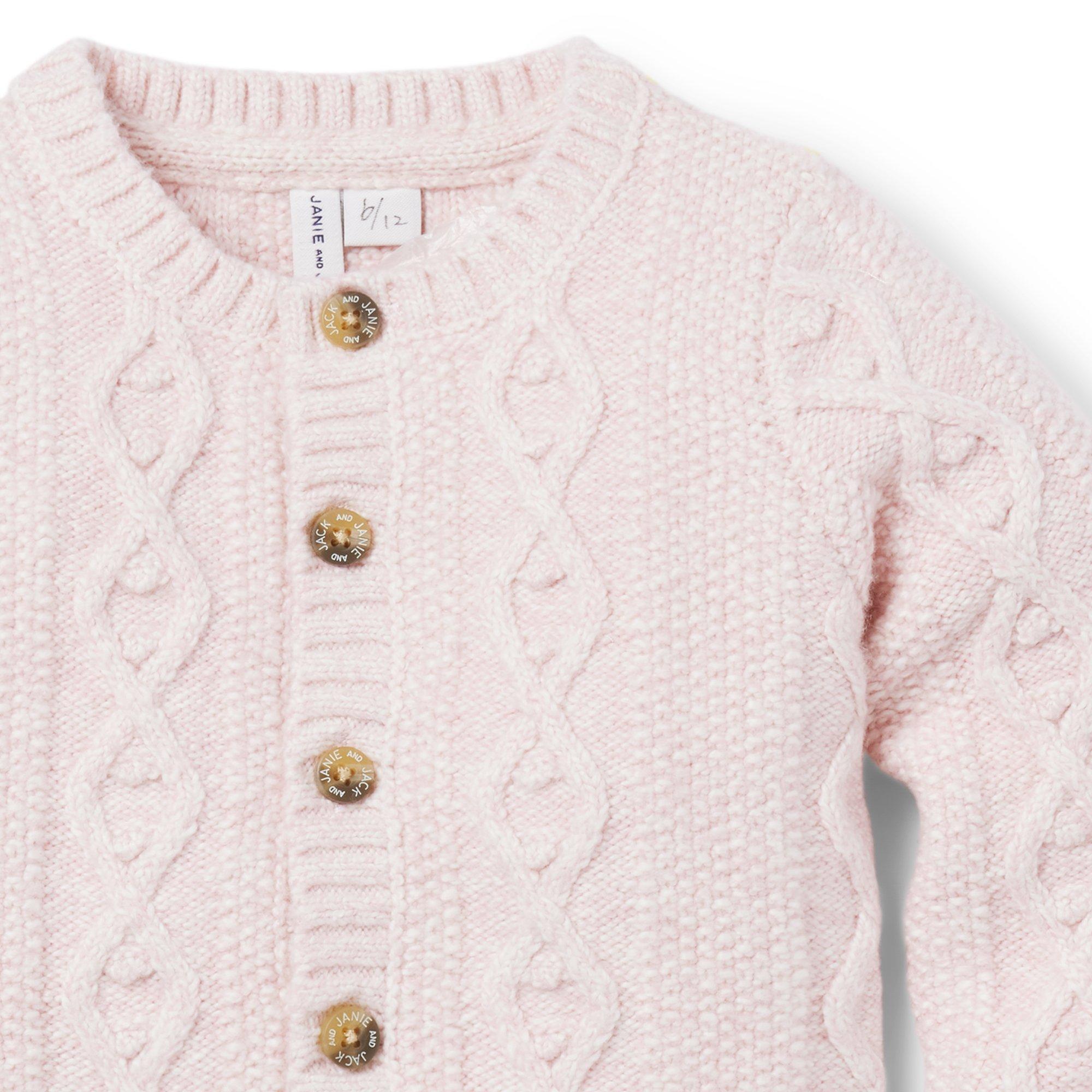 The Cozy Cable Knit Baby Cardigan  image number 3