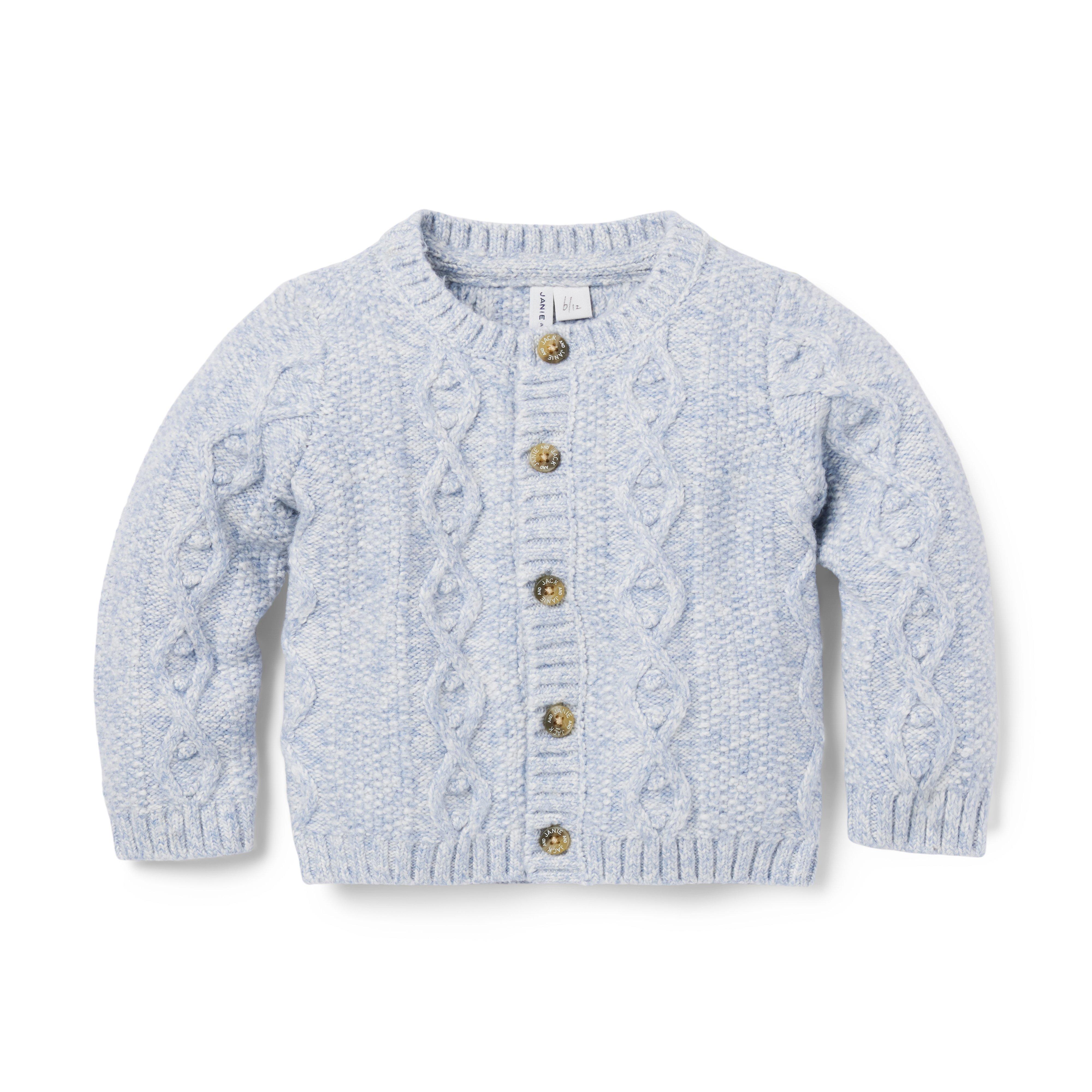 The Cozy Cable Knit Baby Cardigan image number 0