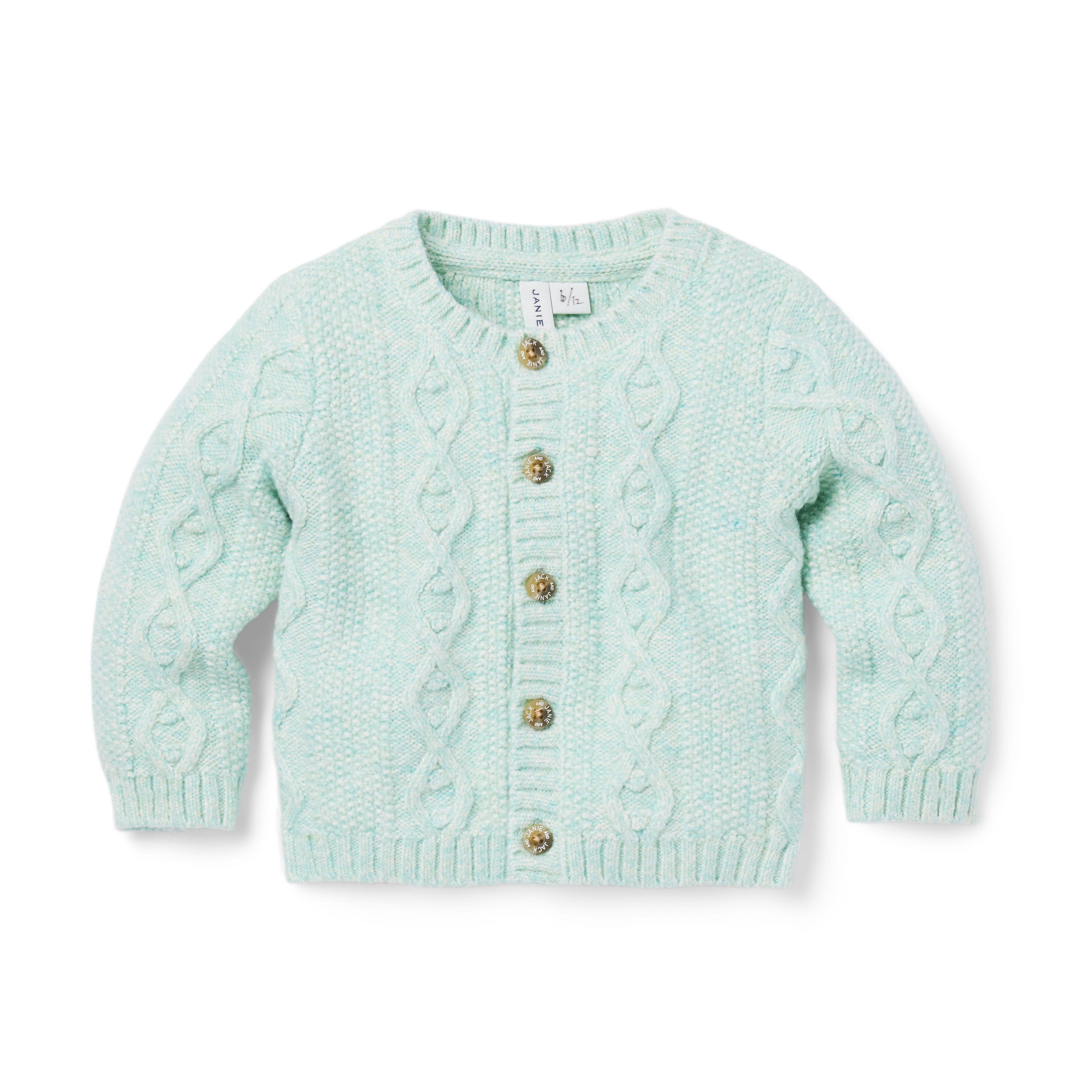 The Cozy Cable Knit Baby Cardigan 