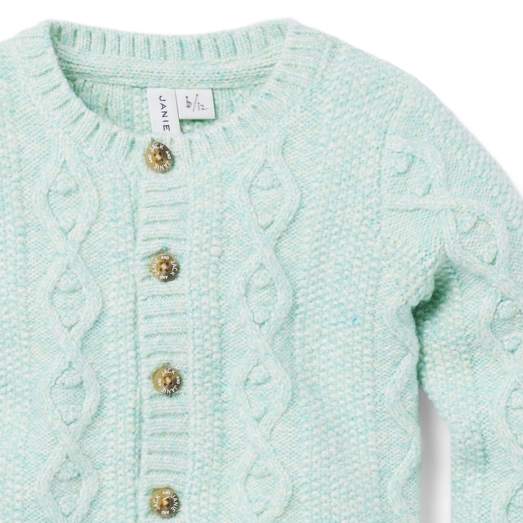 The Cozy Cable Knit Baby Cardigan  image number 3
