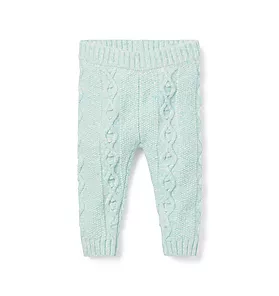 The Cozy Cable Knit Baby Pant