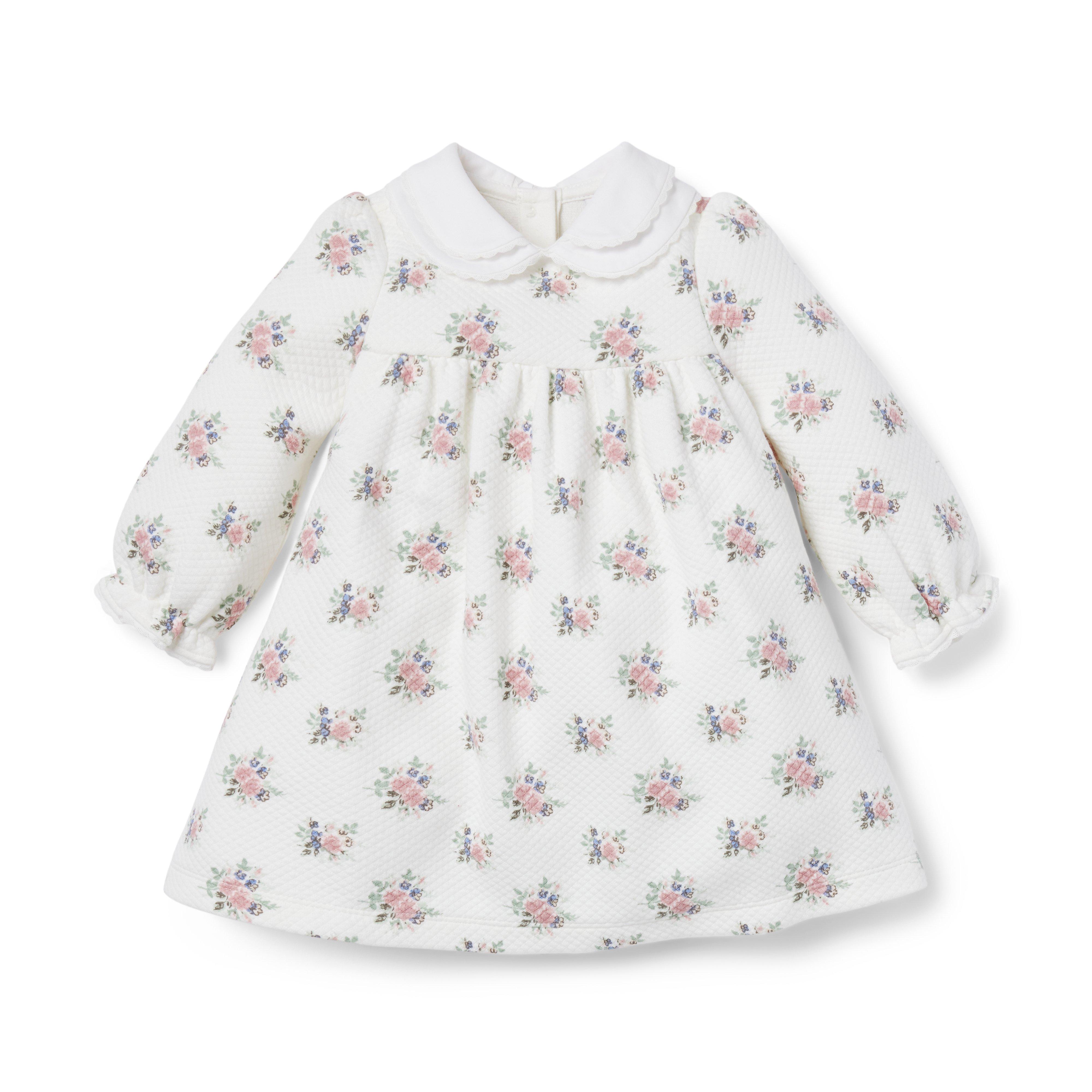 Baby Floral Quilted Dress image number 0