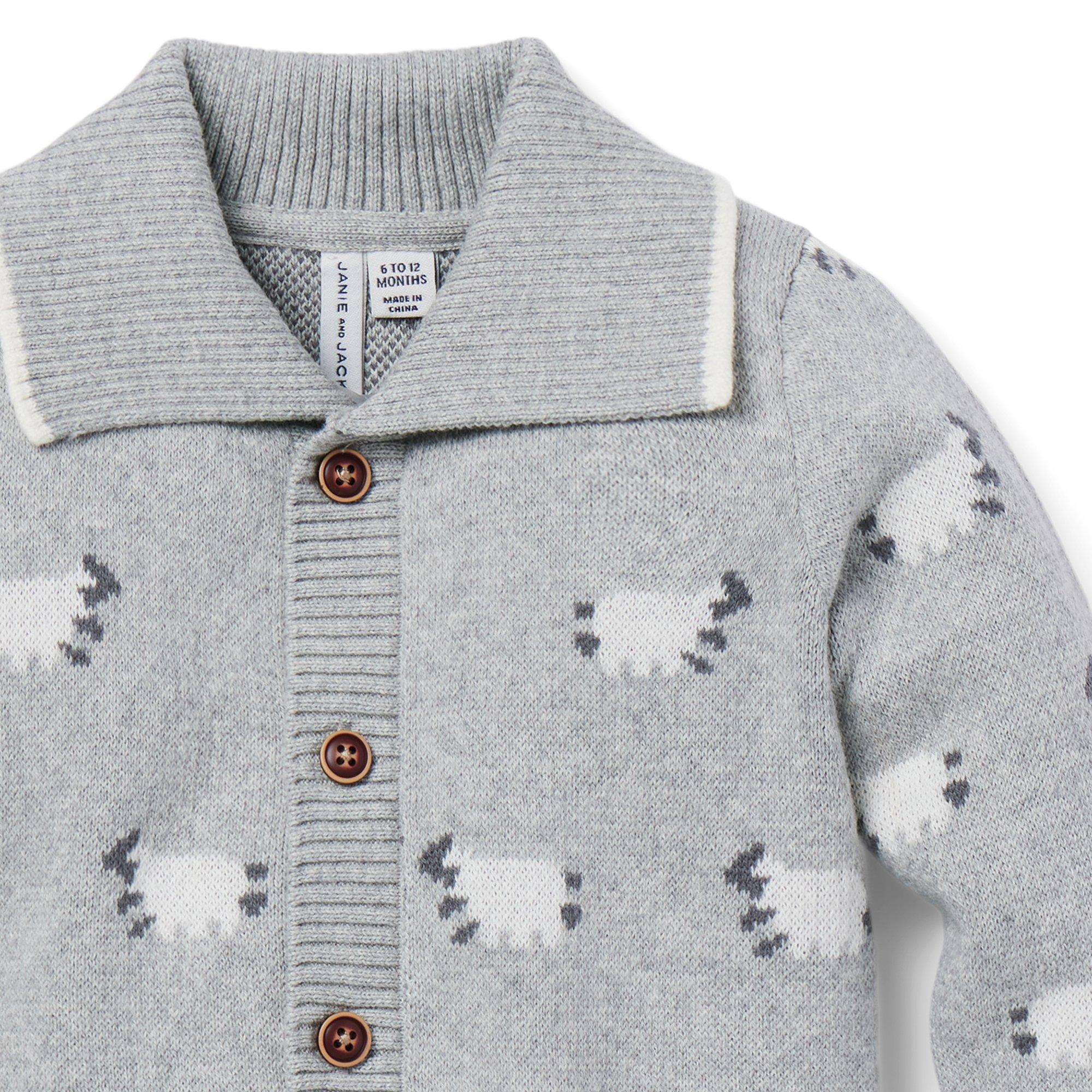 Baby Sheep Cardigan image number 3