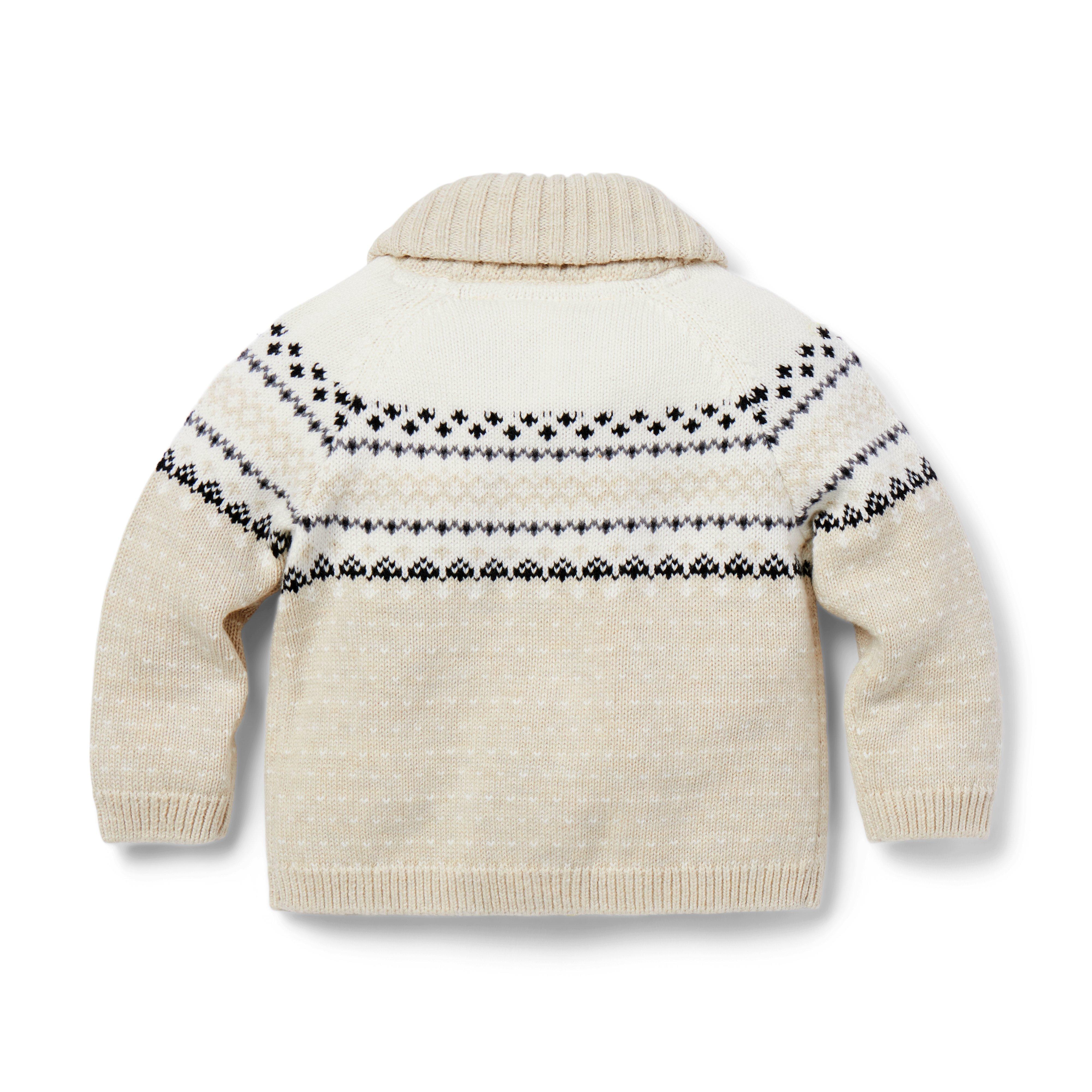 The Favorite Fair Isle Baby Cardigan image number 1