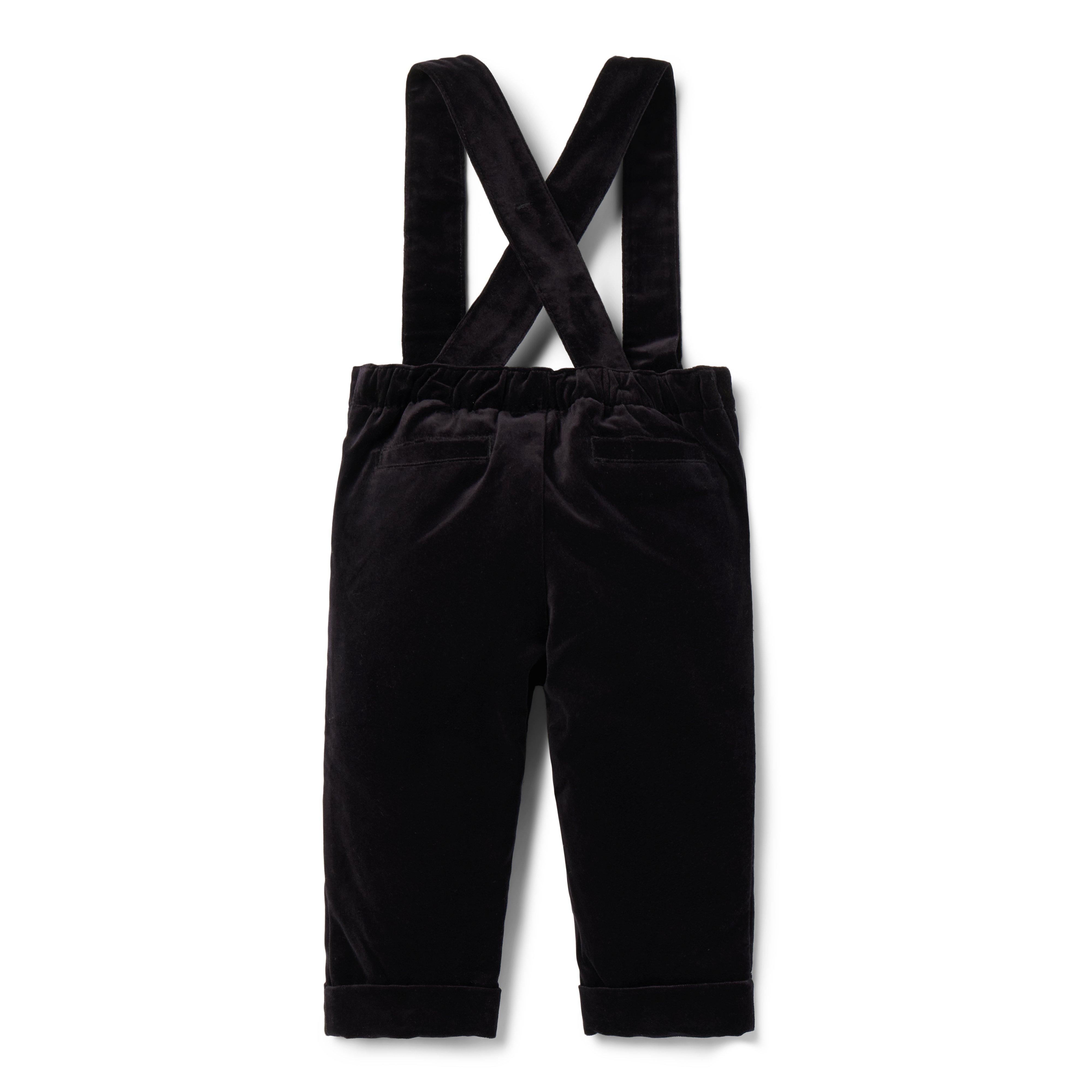 Baby Velvet Suspender Pant image number 1