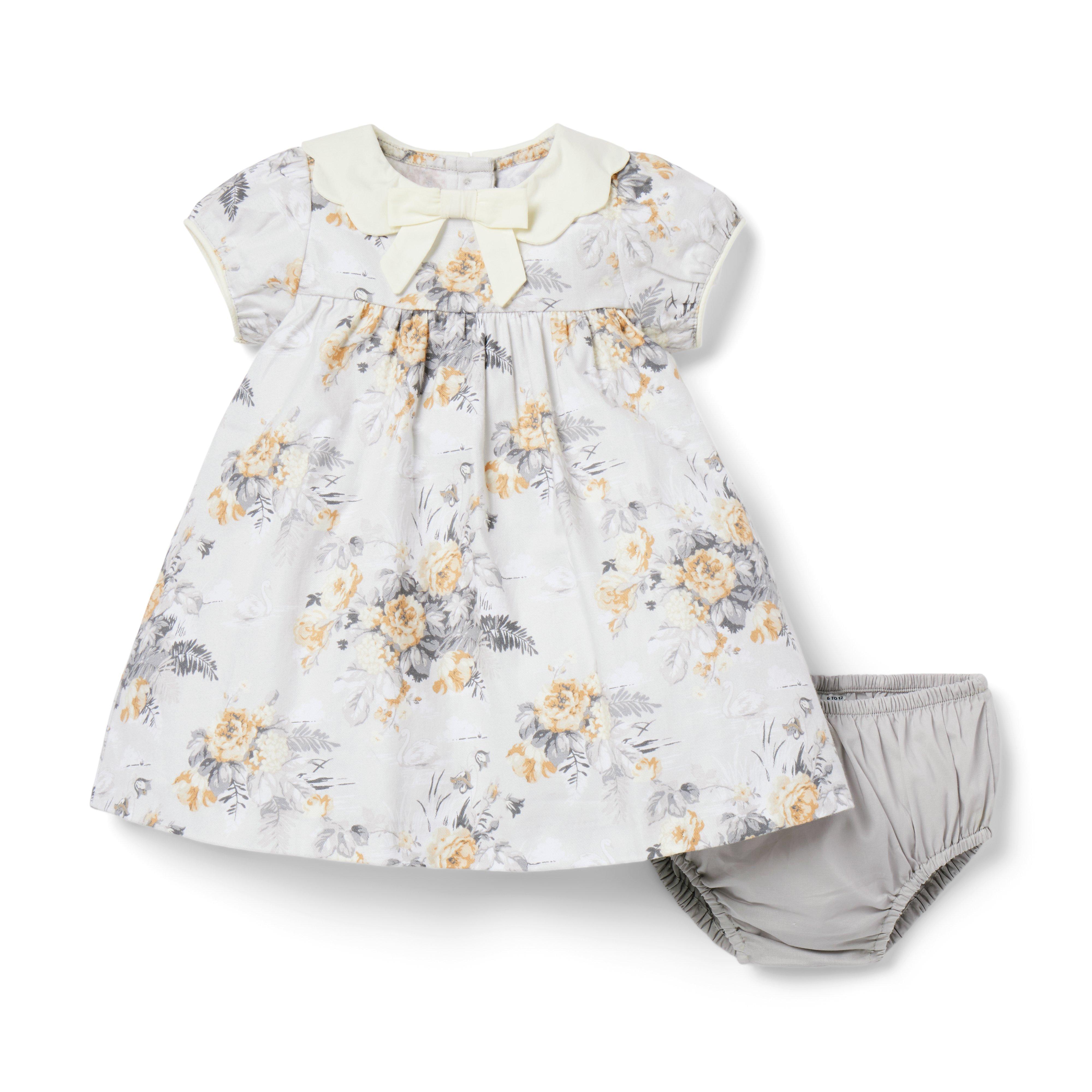 Baby Swan Floral Dress image number 2