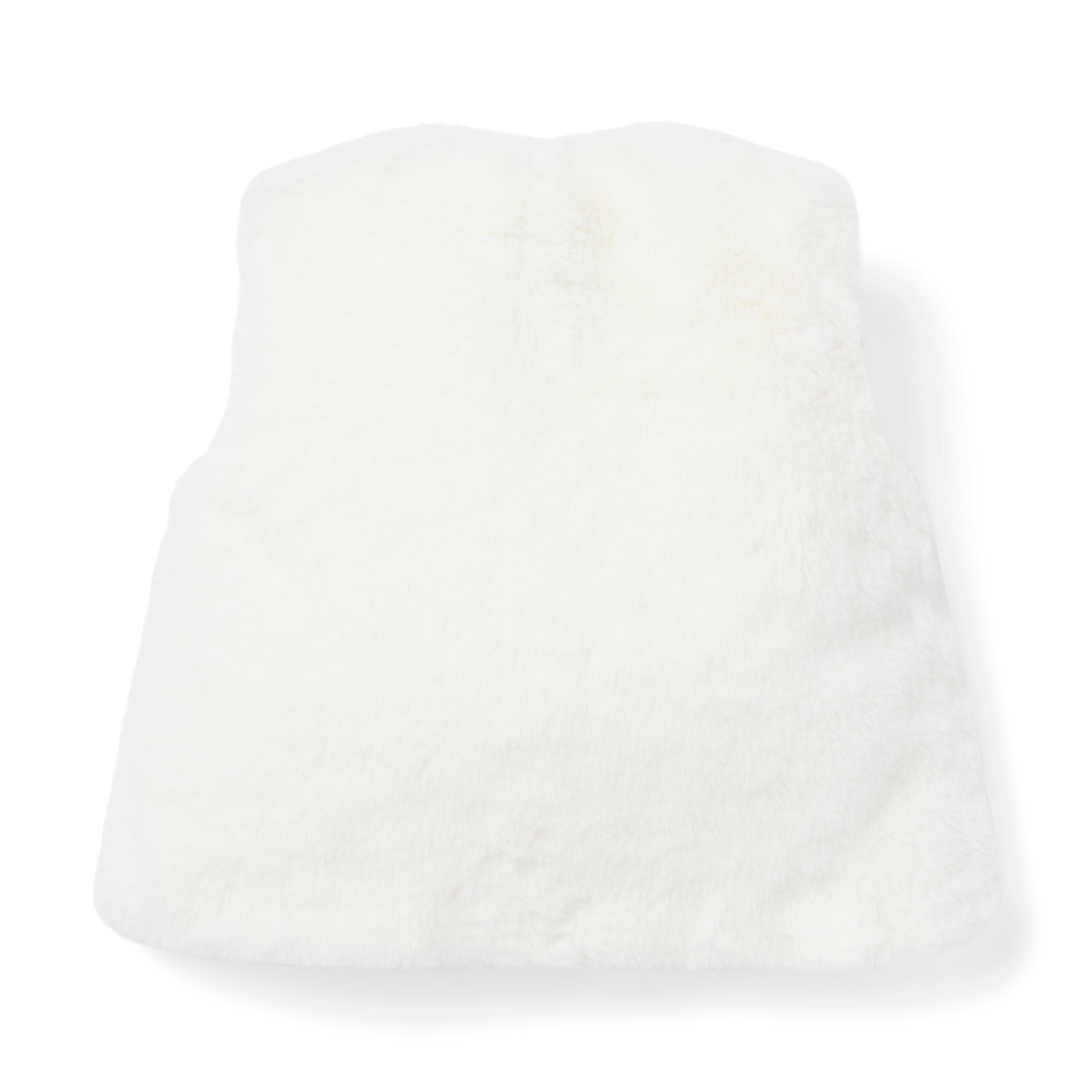 Girl Cream And Sugar The Plush Faux Fur Vest by Janie and Jack