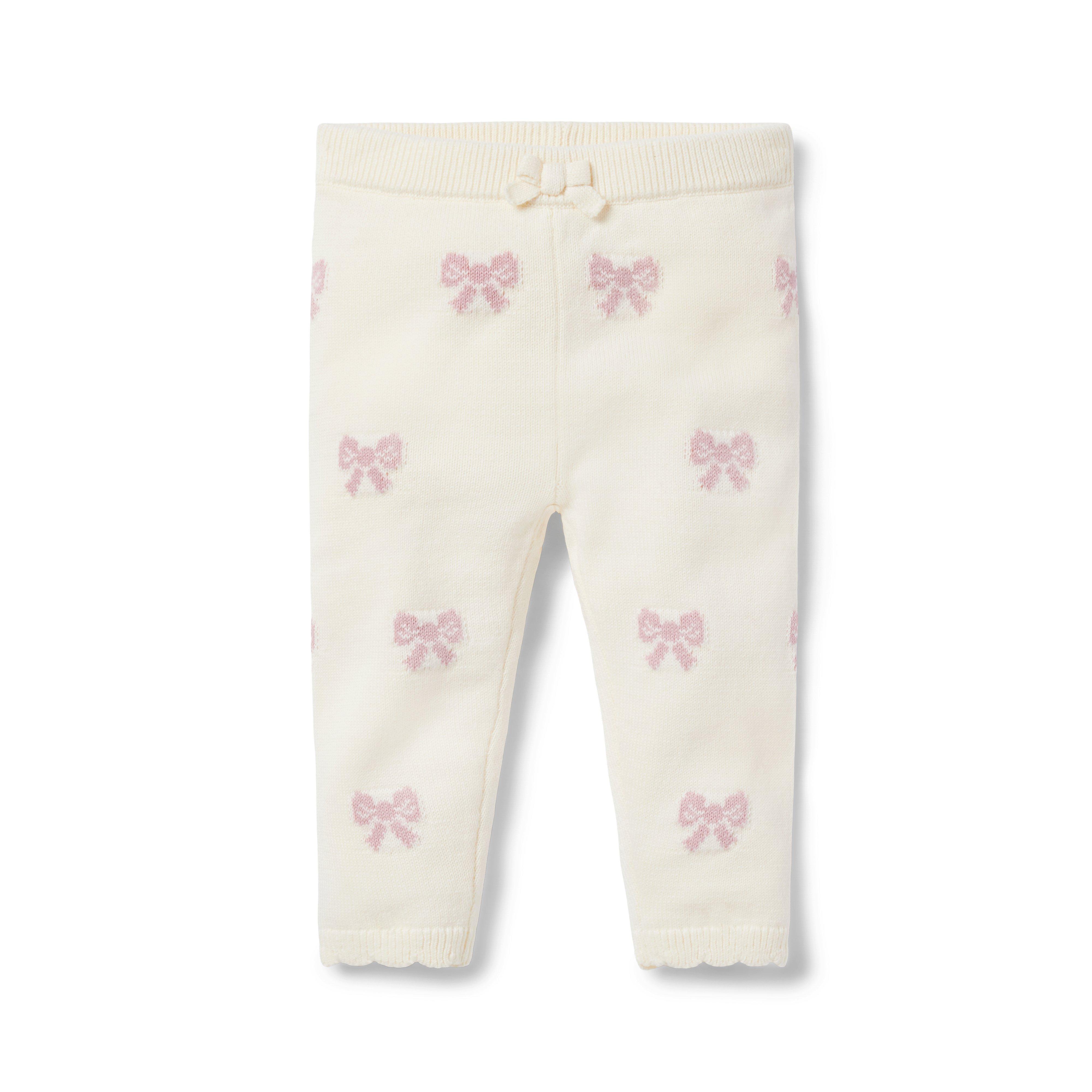 Girl JJ Black Bow Cuff Legging by Janie and Jack