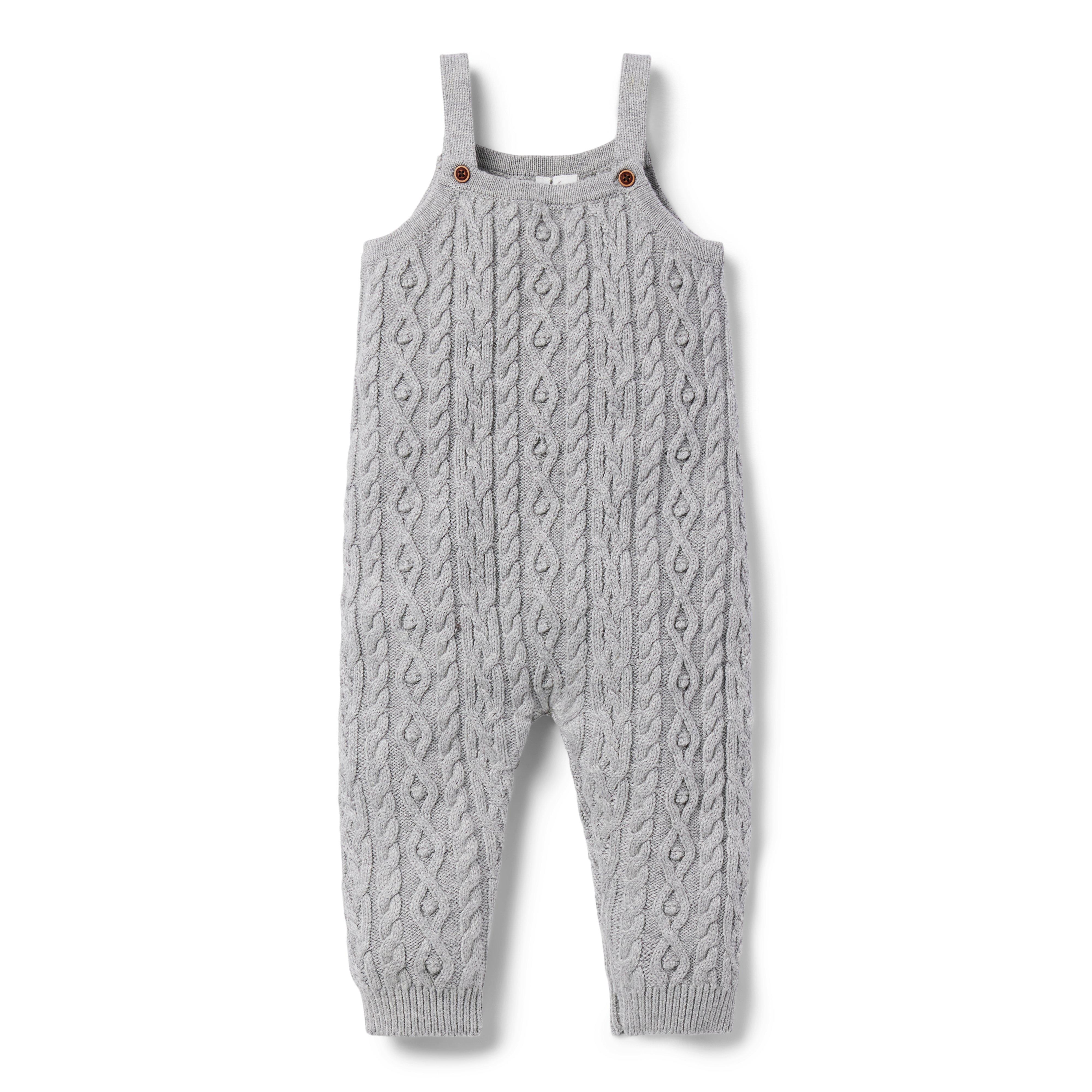 Baby Cable Knit Sweater Overall image number 0