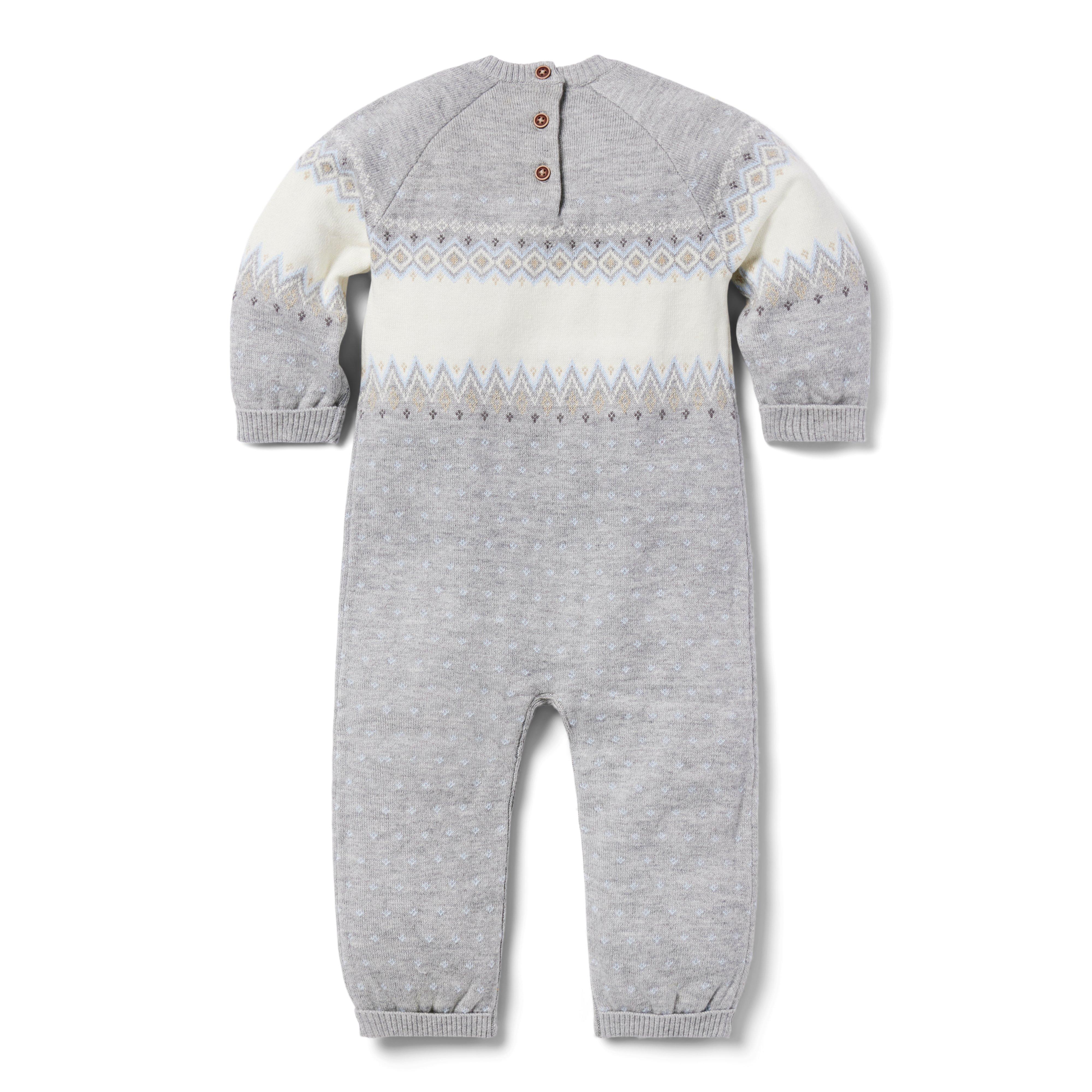 Baby Penguin Fair Isle One Piece image number 1