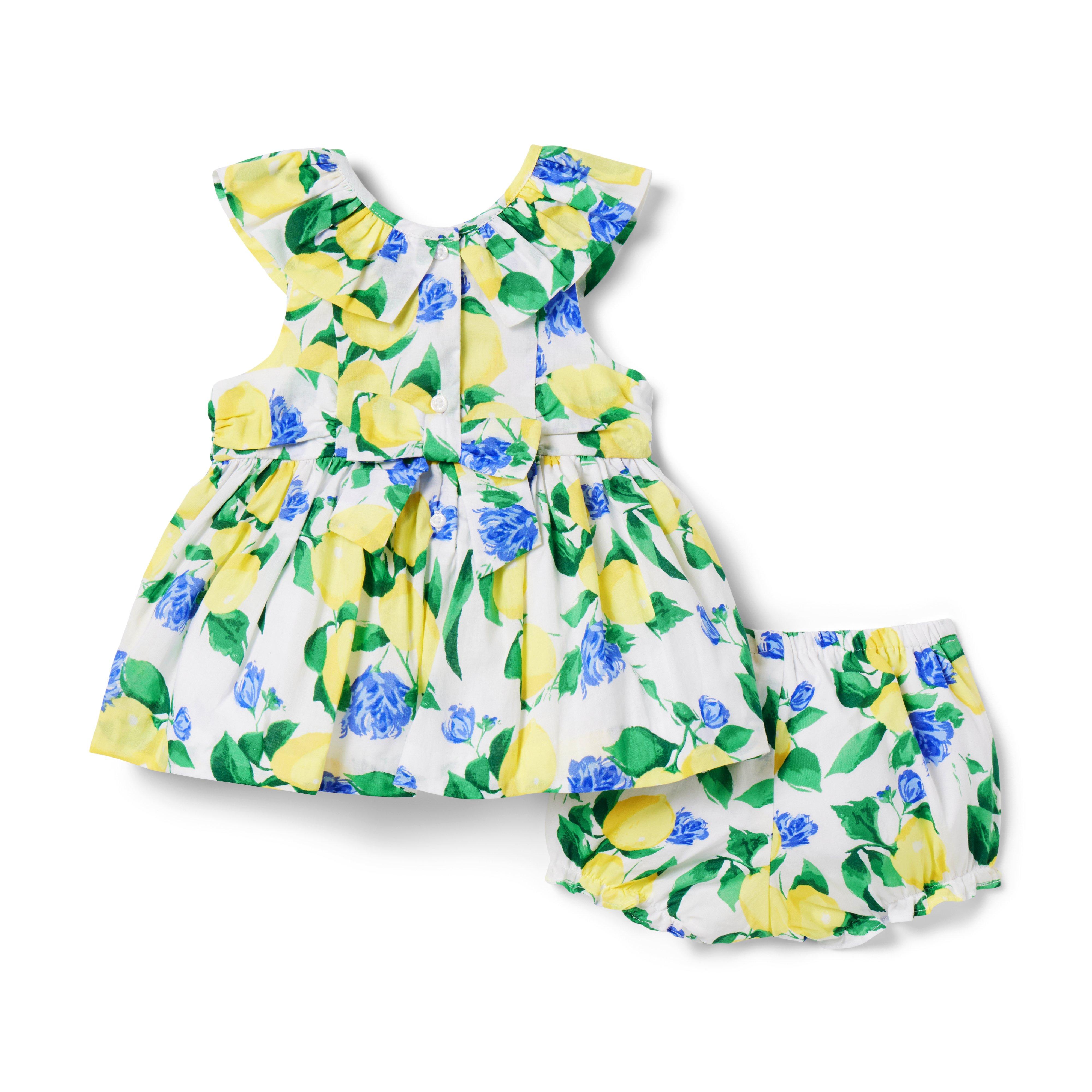 Baby Lemon Ruffle Matching Set image number 1