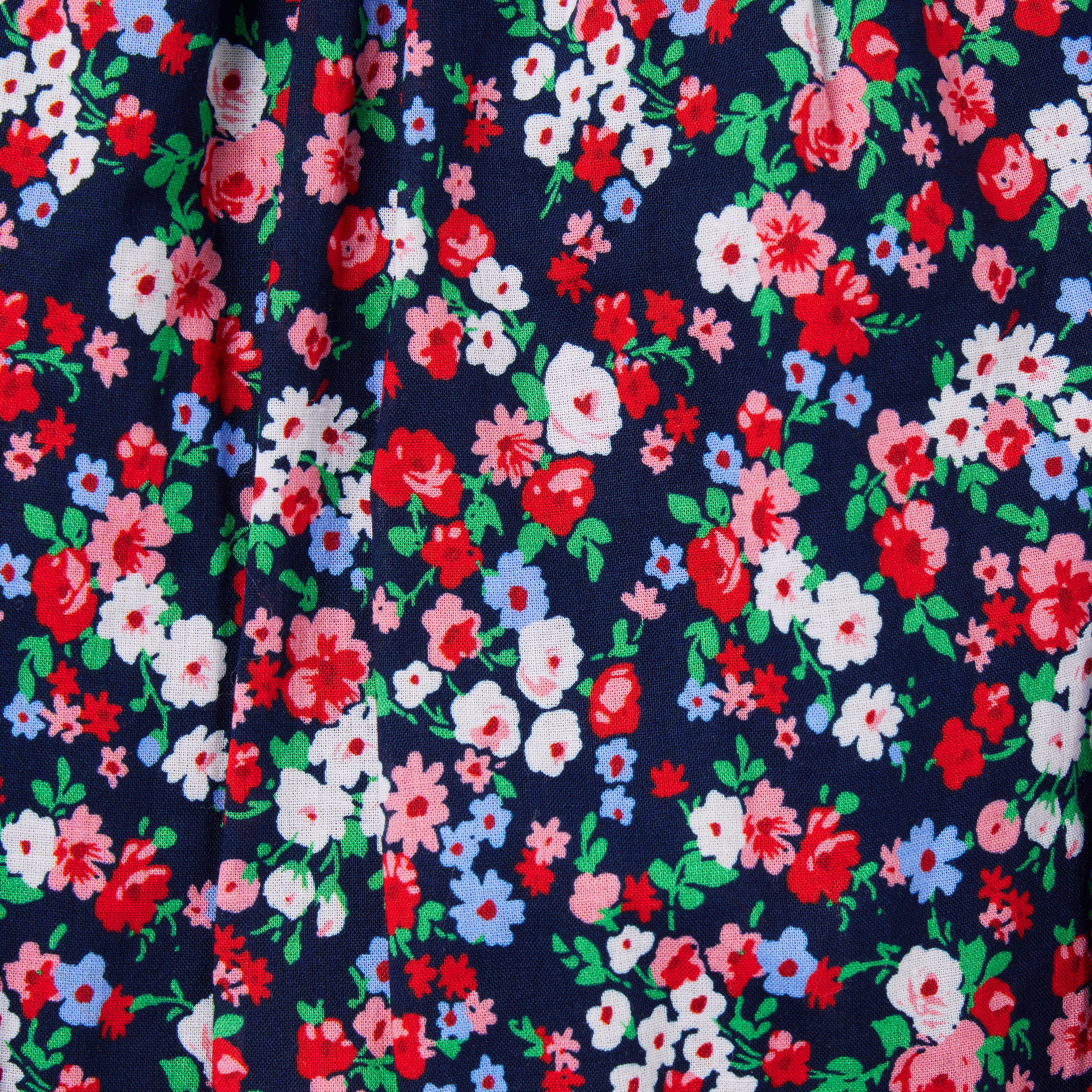 Baby Floral Bow Romper image number 2