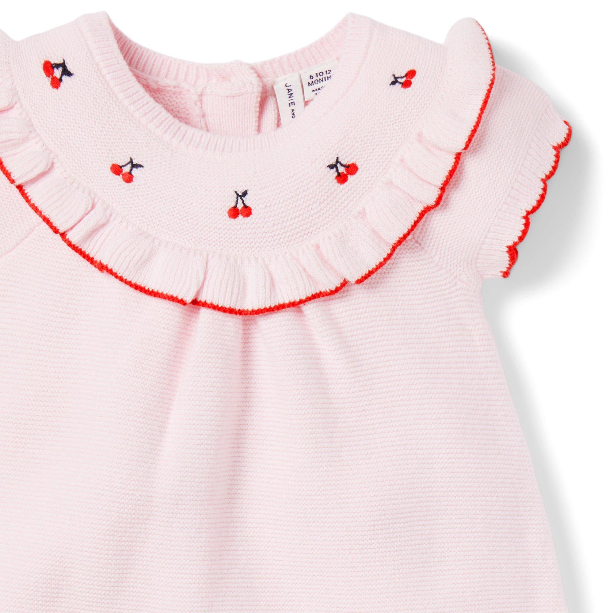 Baby Cherry Sweater Dress image number 2