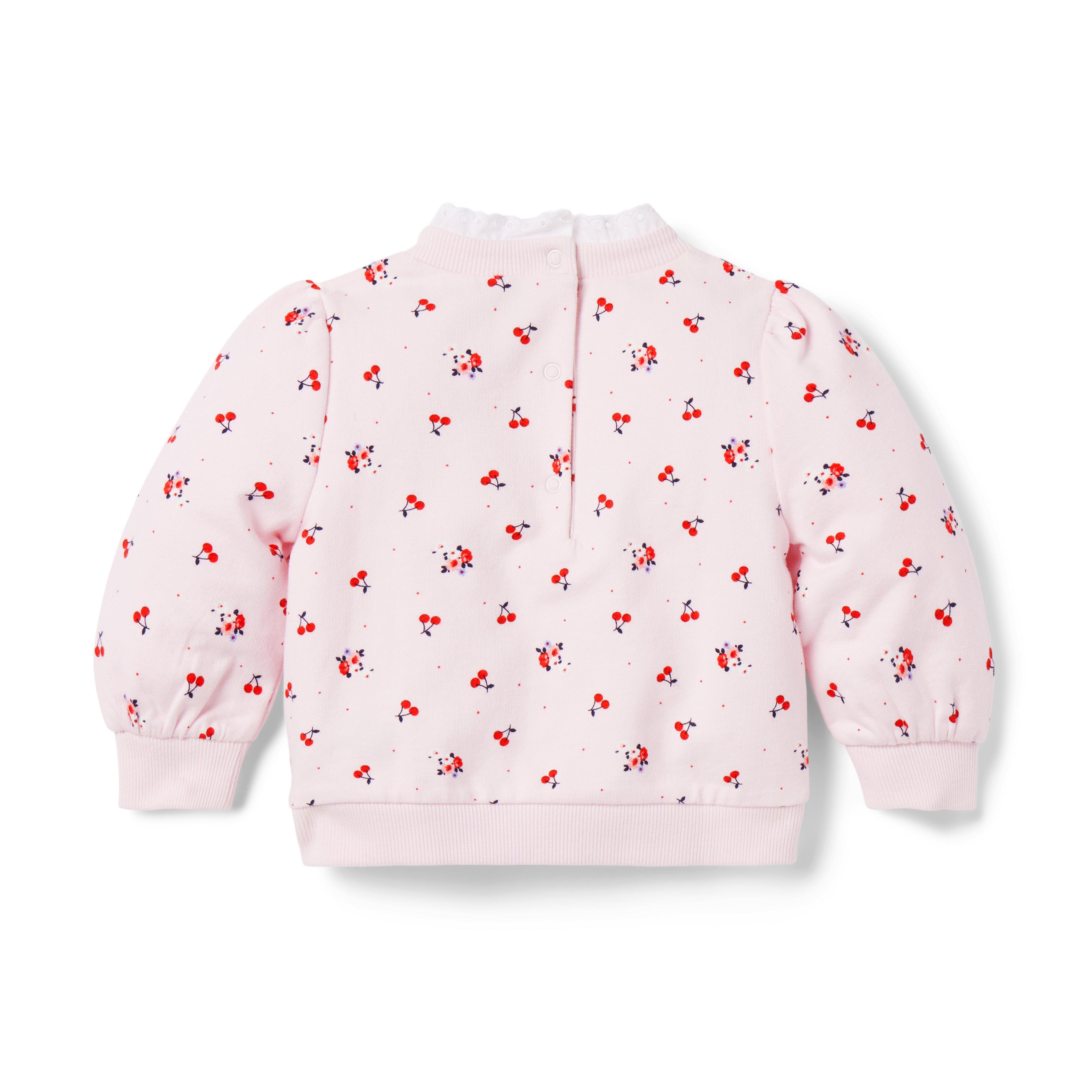 Baby Cherry French Terry Sweatshirt