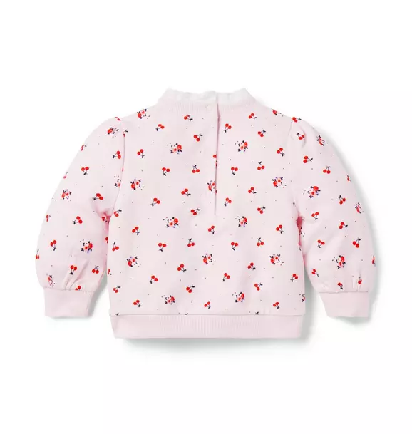 Baby Cherry French Terry Sweatshirt image number 1