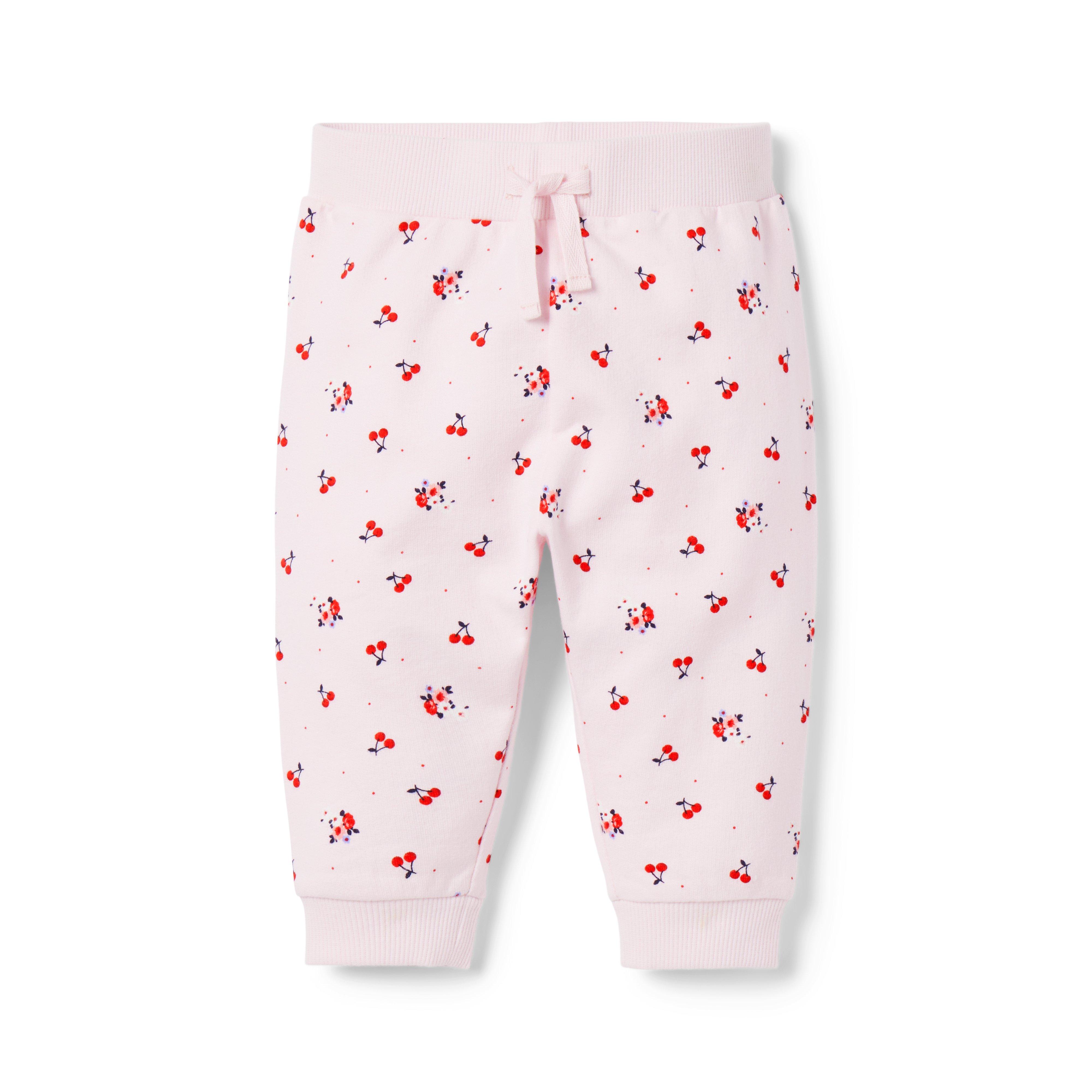 Baby Cherry French Terry Jogger