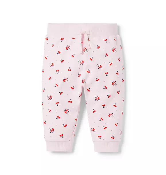 Baby Cherry French Terry Jogger