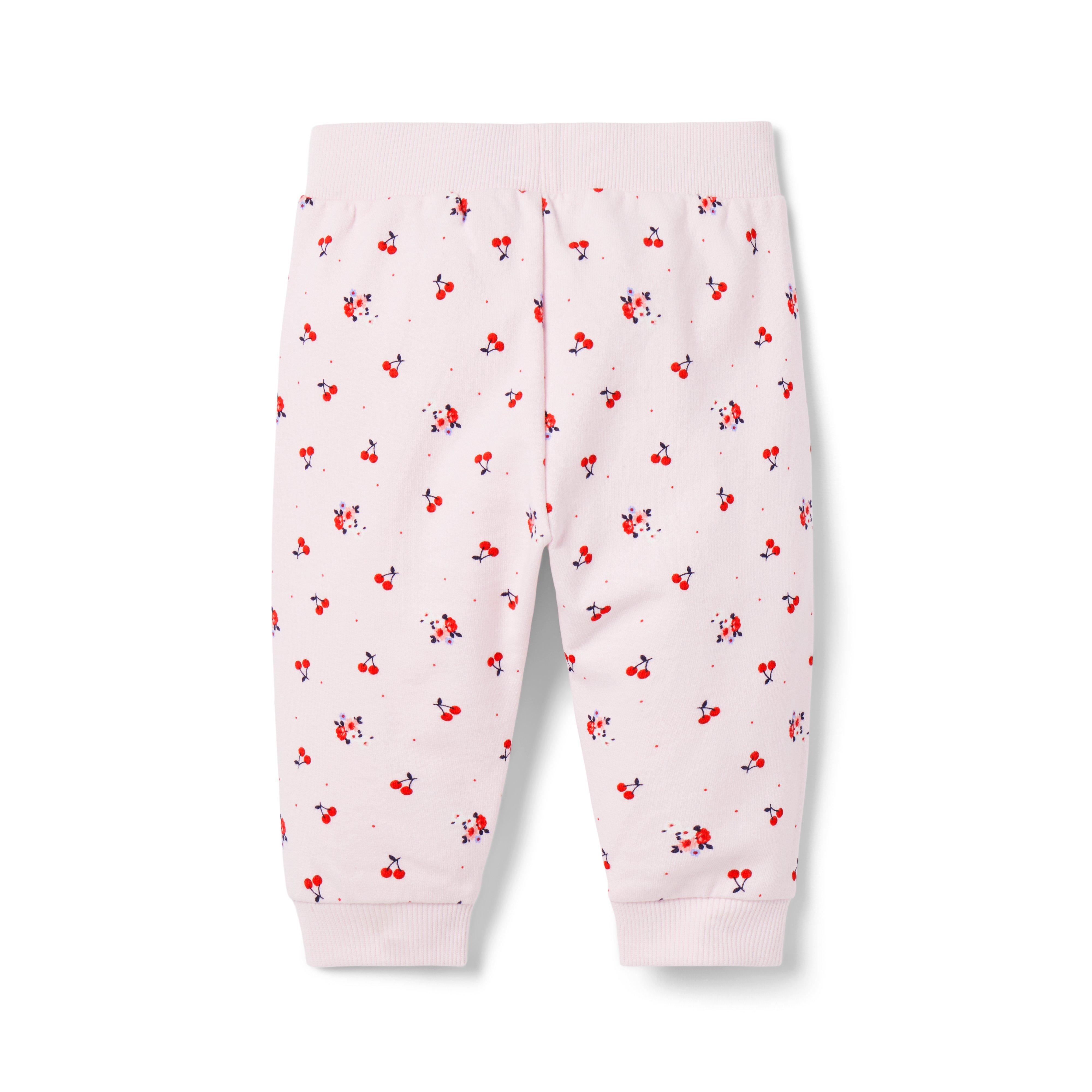 Baby Cherry French Terry Jogger