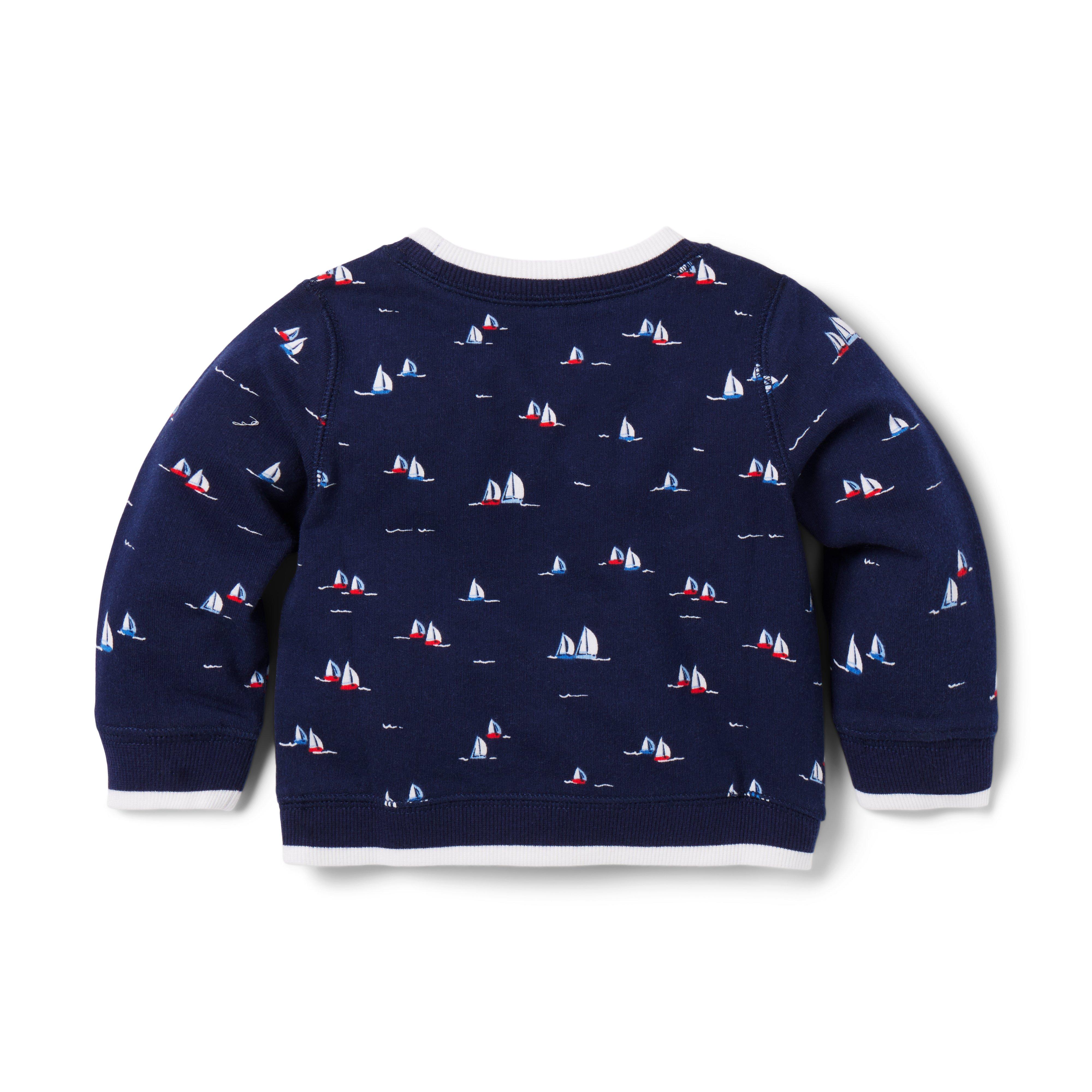 Baby Sailboat French Terry Sweatshirt image number 1