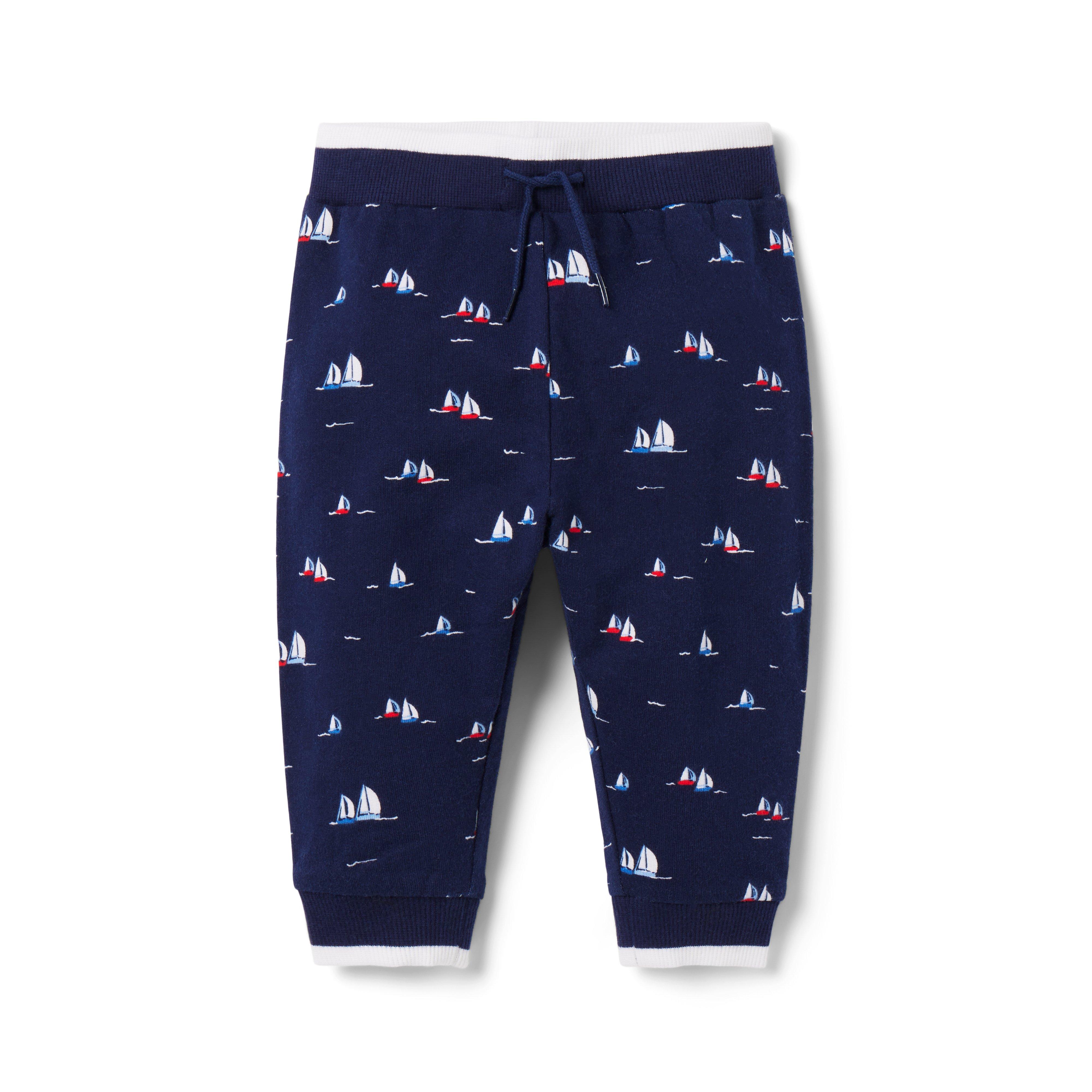 Newborn Merchant Marine Sailboat Baby Sailboat French Terry Jogger by ...