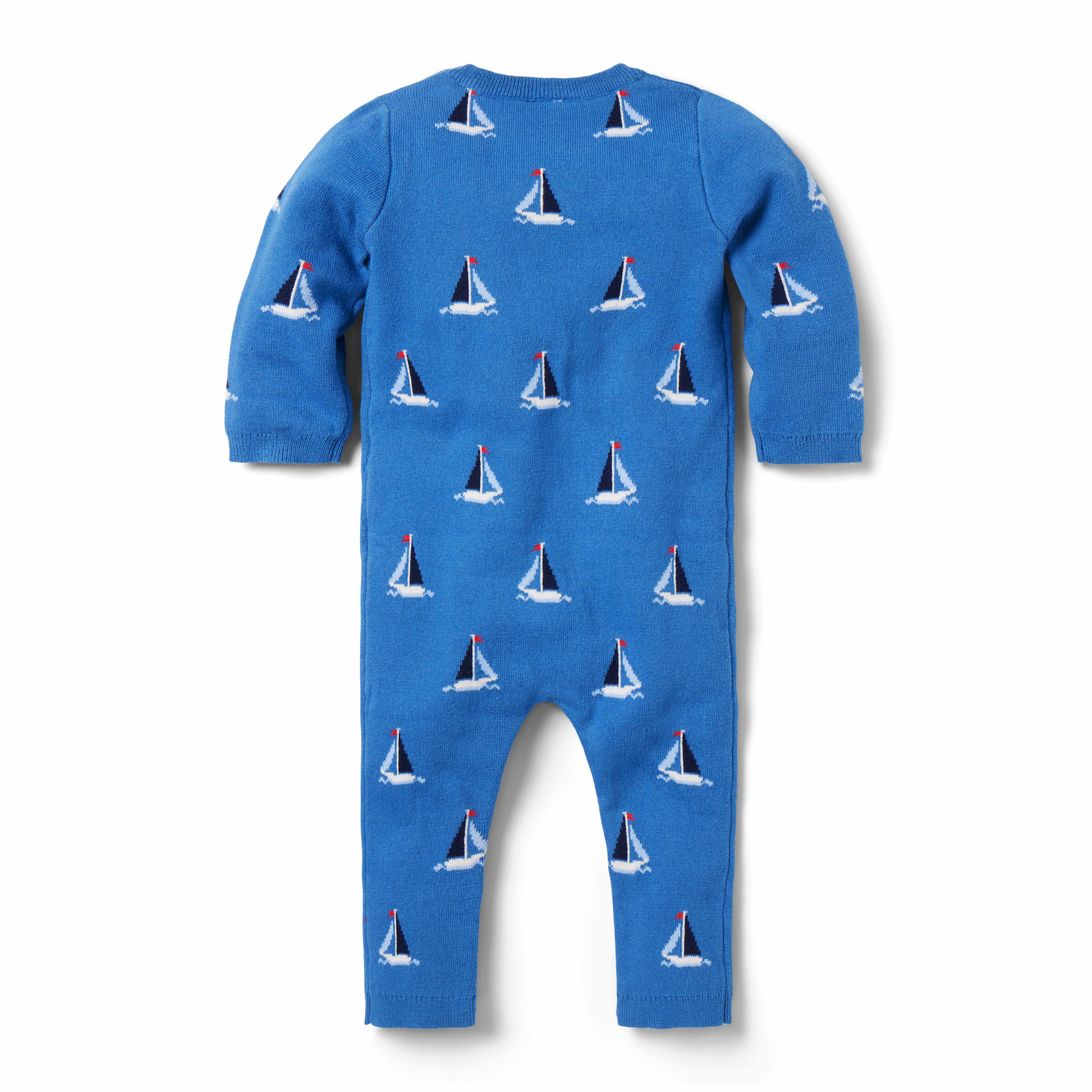 Baby Sailboat Sweater One-Piece