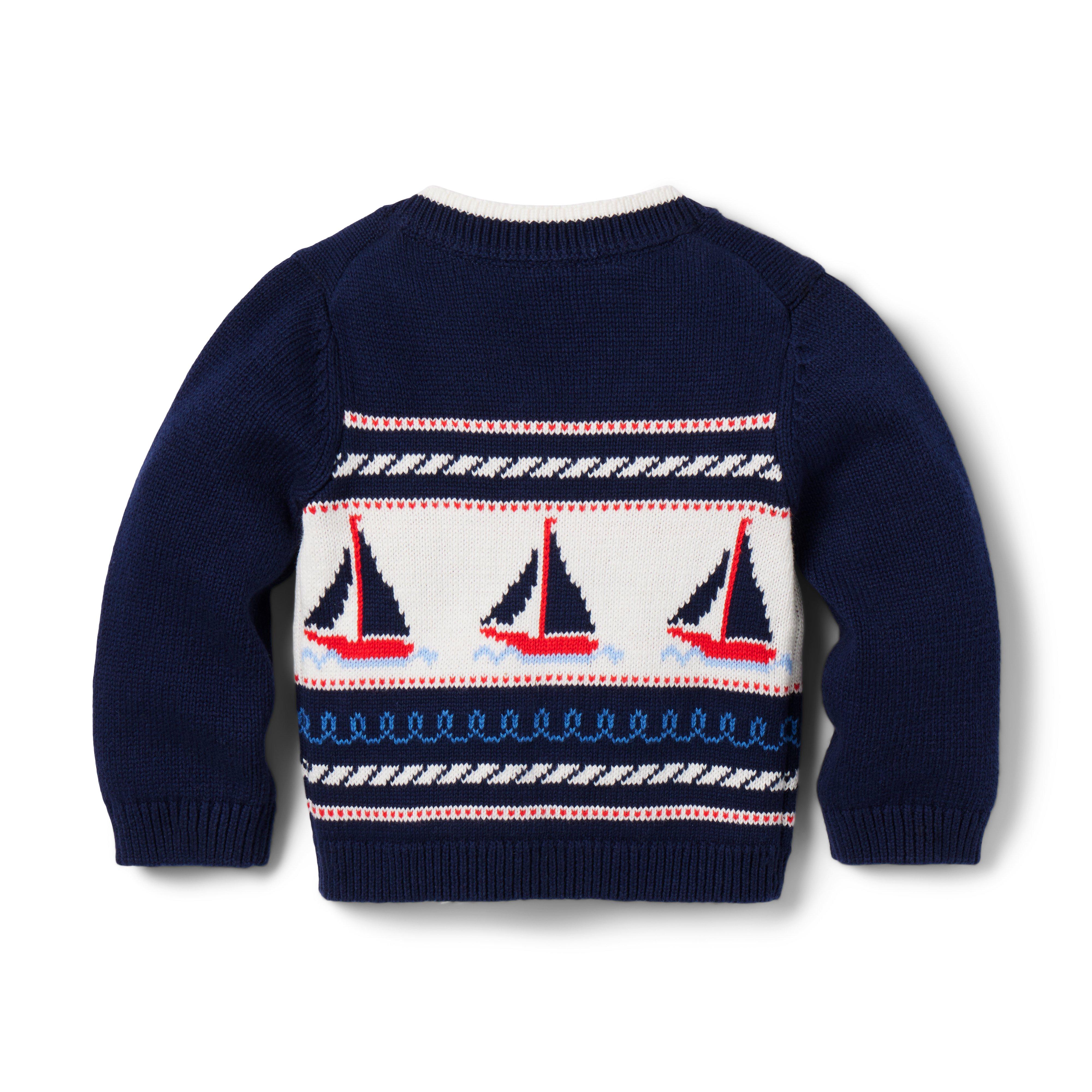 The Set Sail Baby Cardigan image number 1