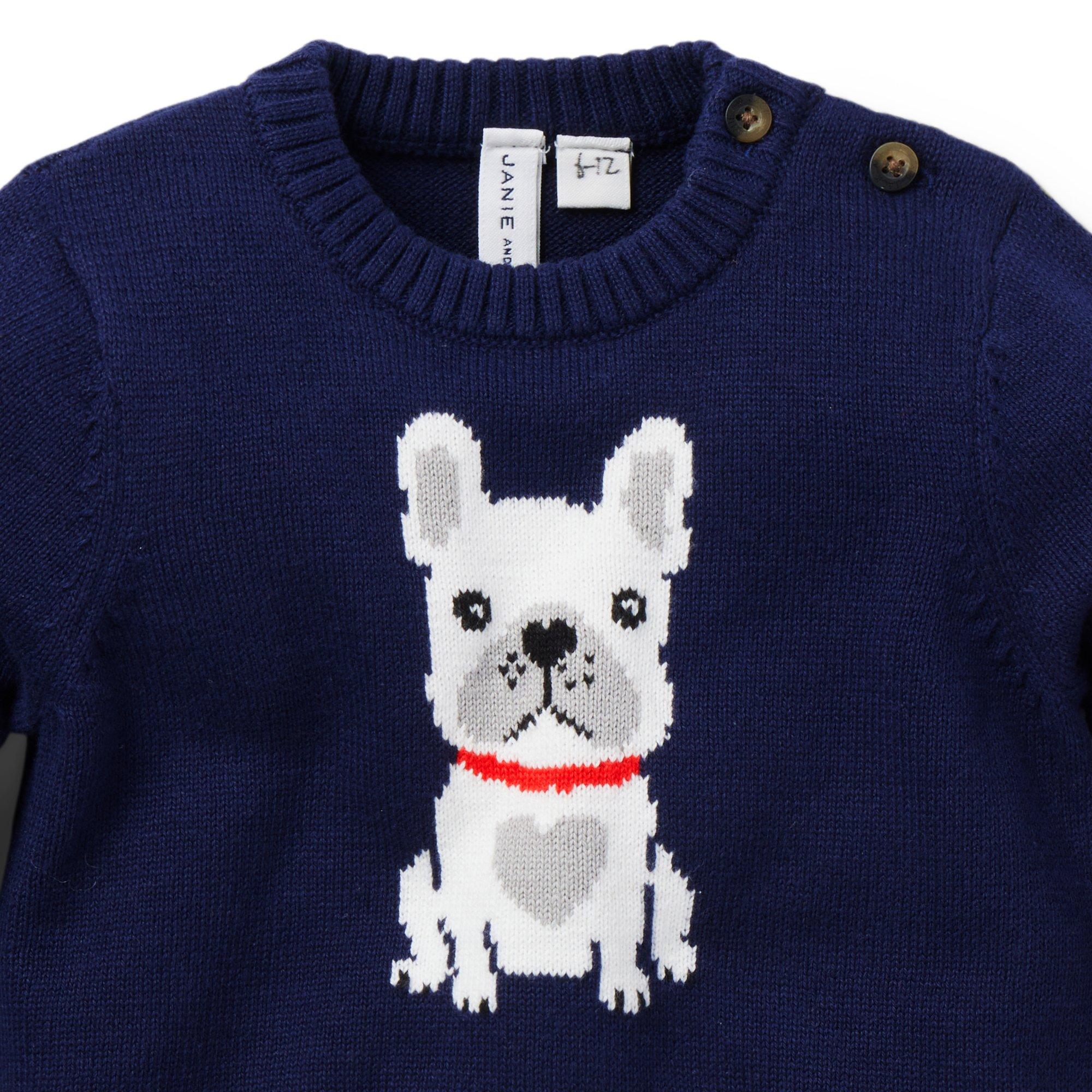 Baby French Bulldog Sweater image number 3