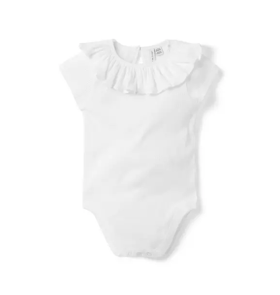 Baby Ruffle Collar Bodysuit image number 0