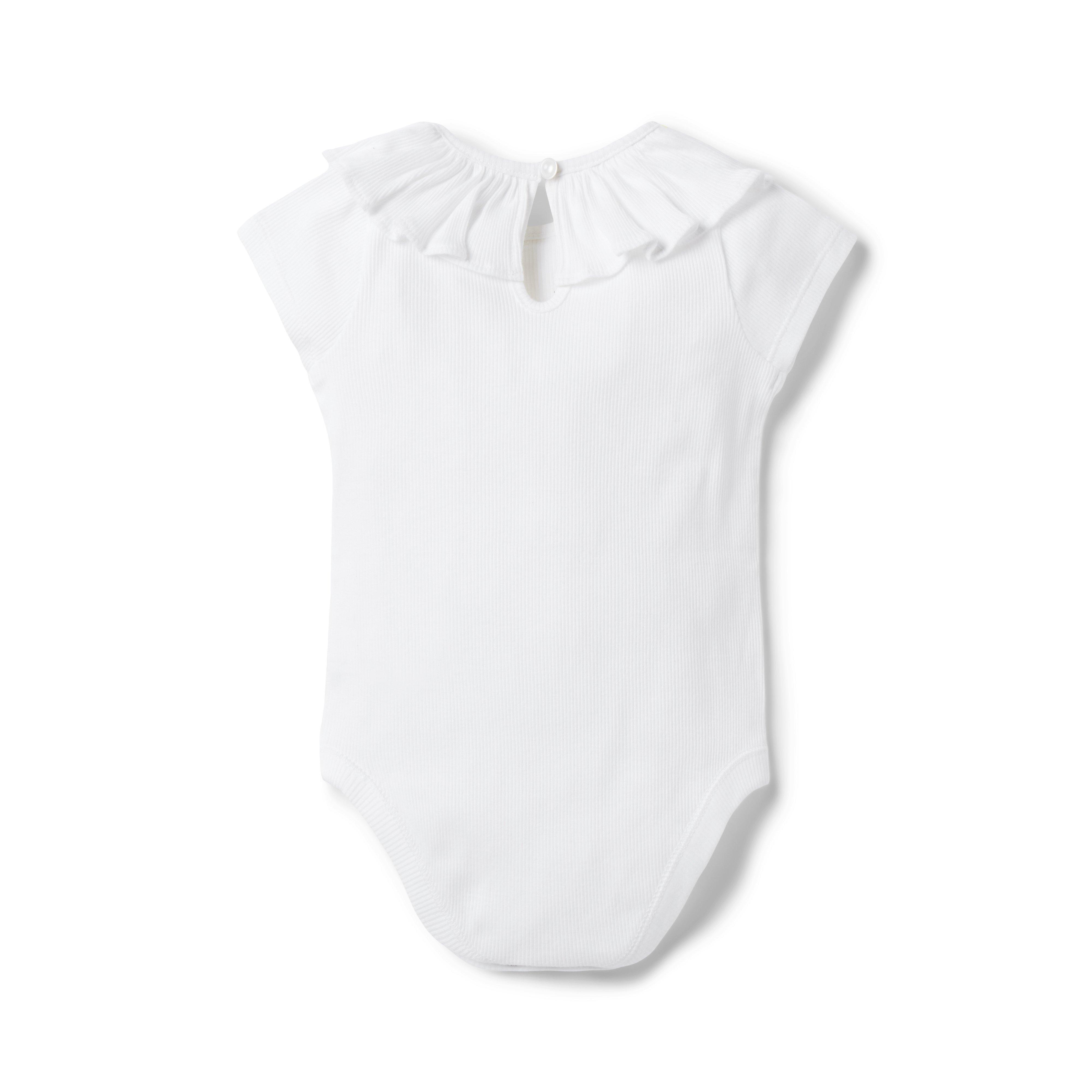 Baby Ruffle Collar Bodysuit