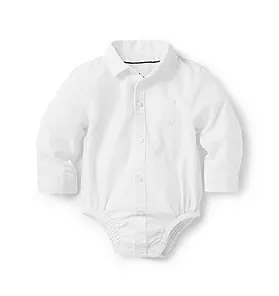 Baby Linen-Cotton Bodysuit