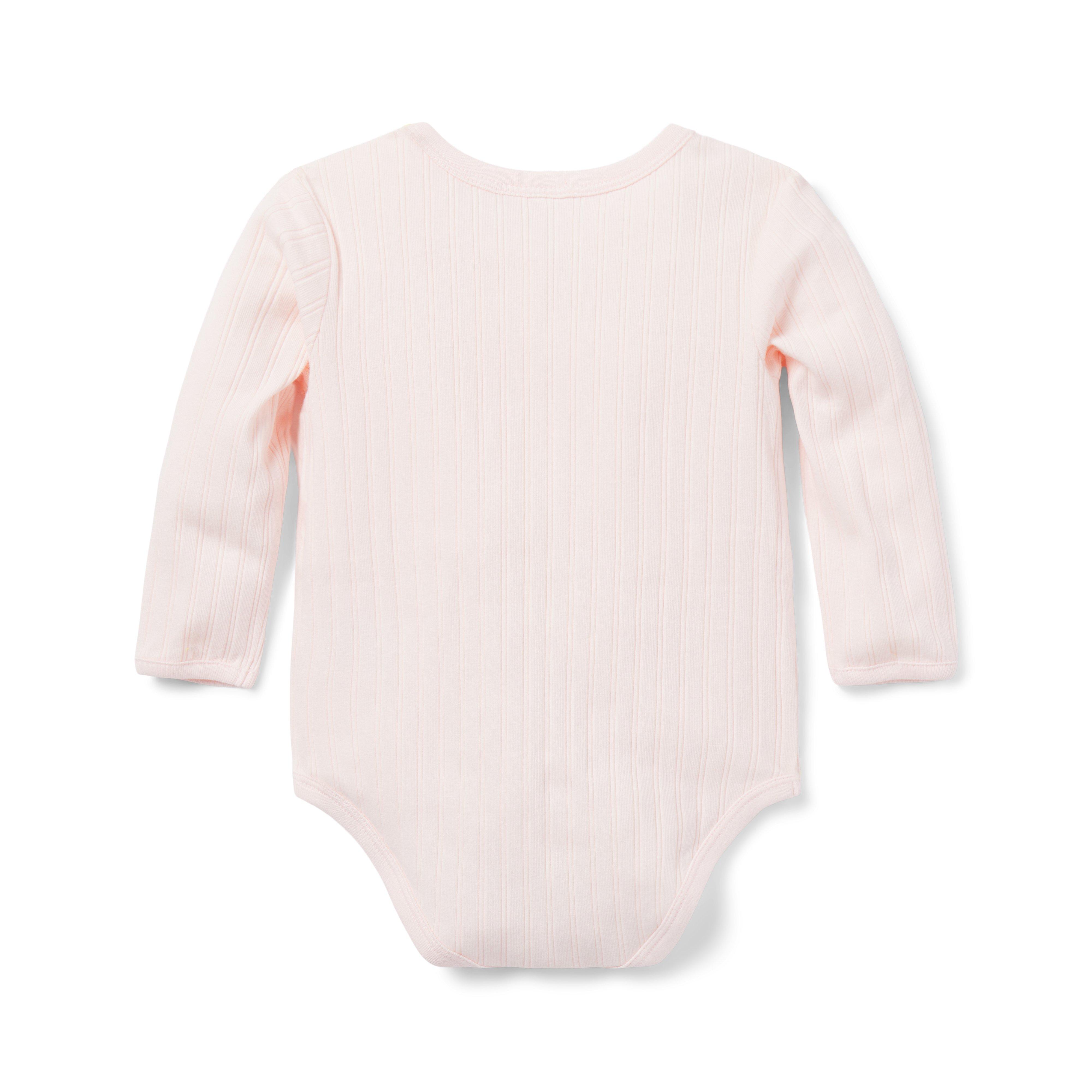 Baby Ribbed Wrap Bodysuit