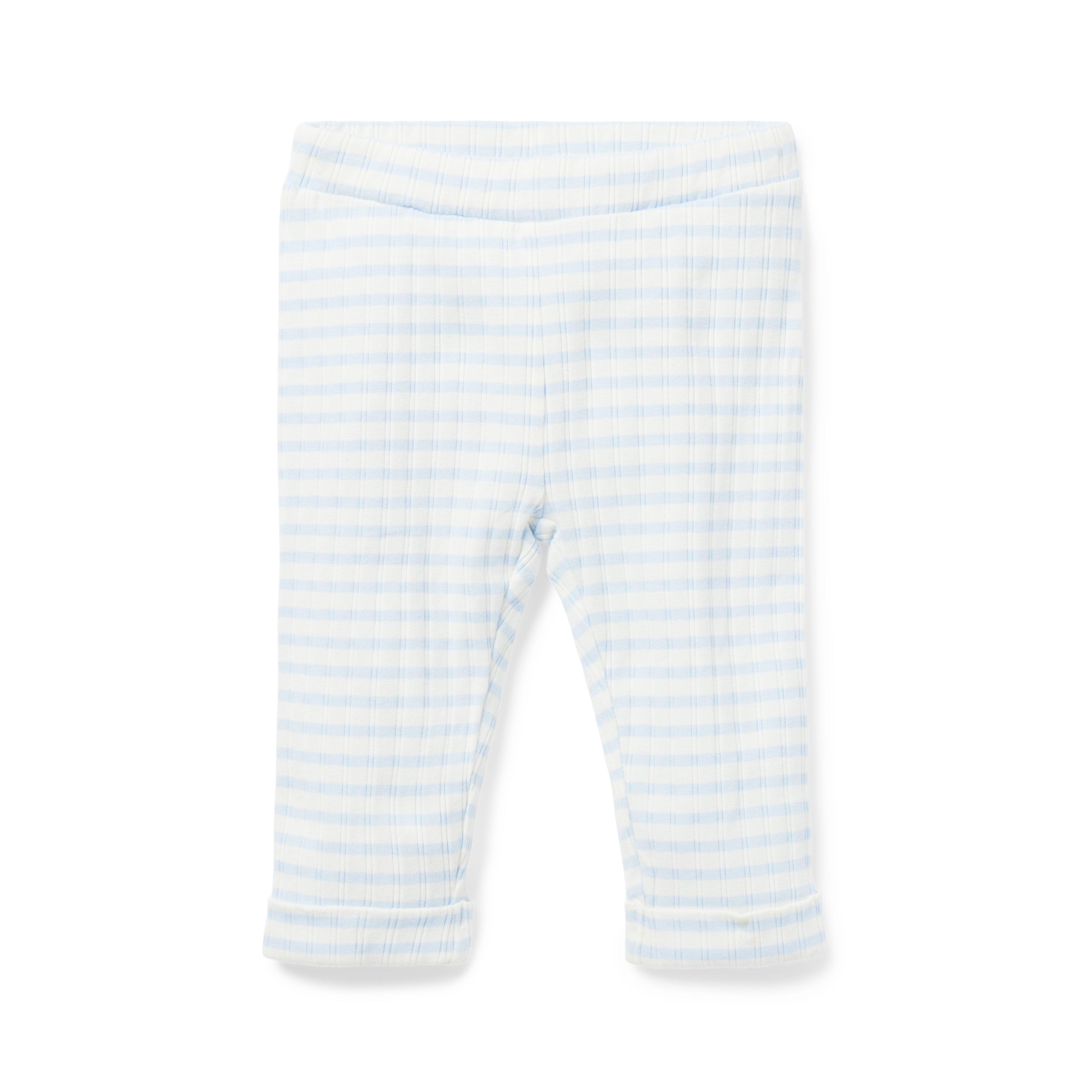 Baby Ribbed Striped Pant