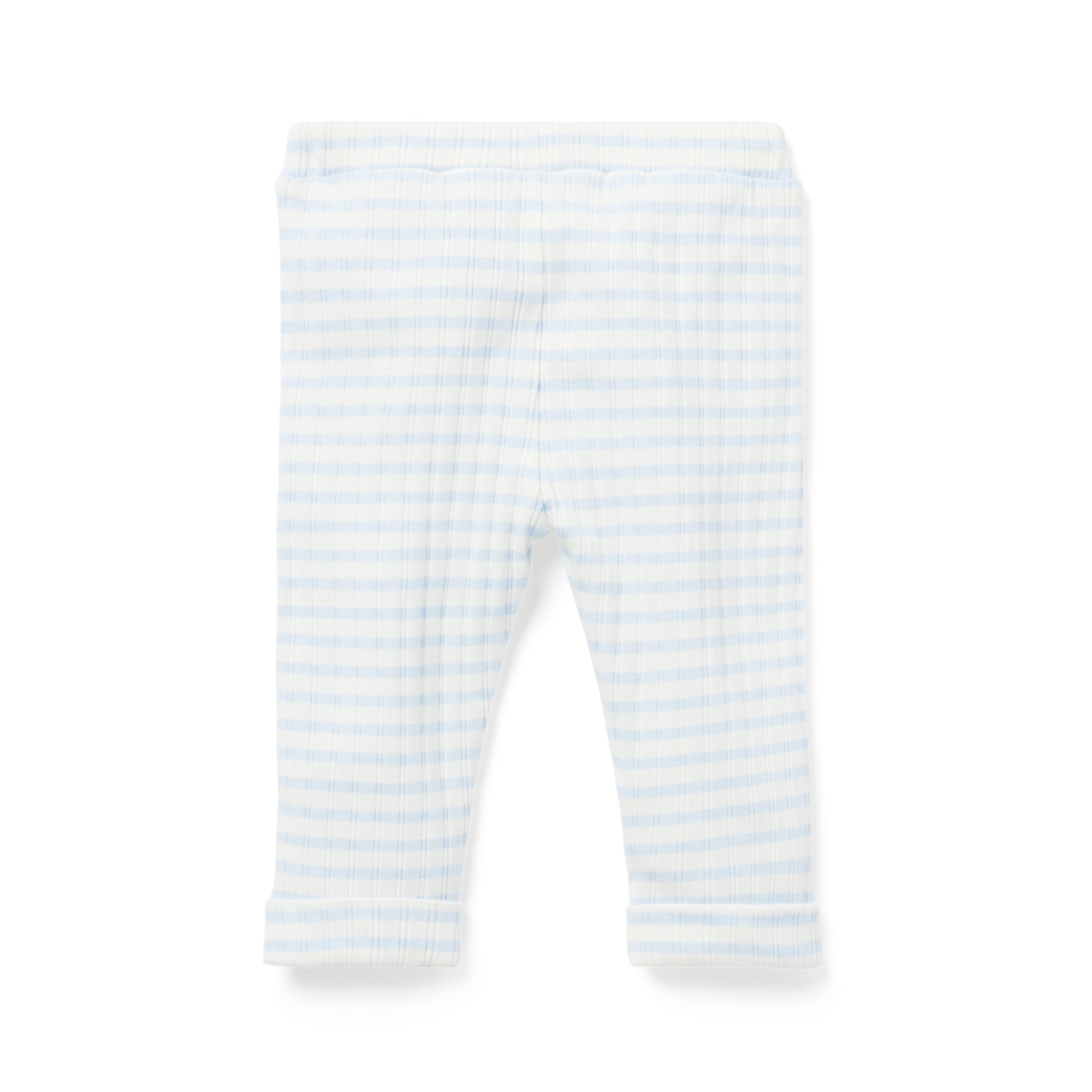 Baby Ribbed Striped Pant