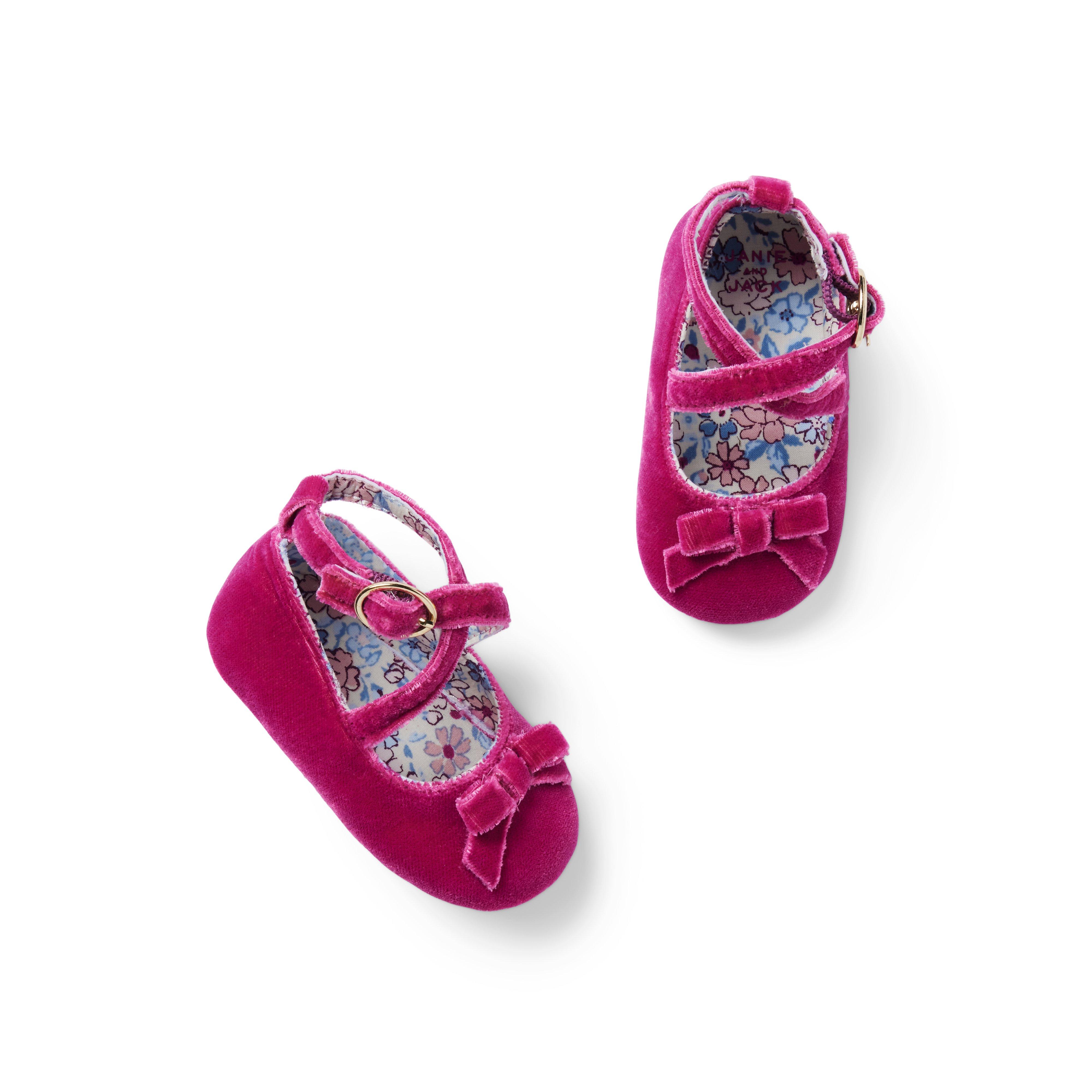 Baby Velvet Bow Ballet Flat image number 0