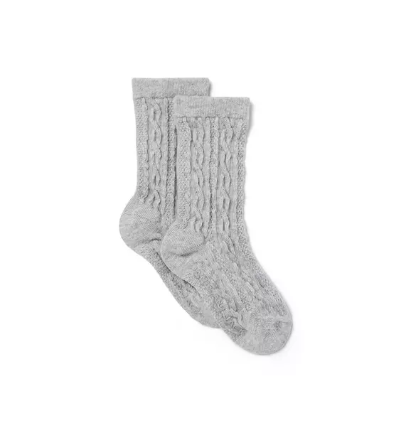 Cable Knit Sock image number 0