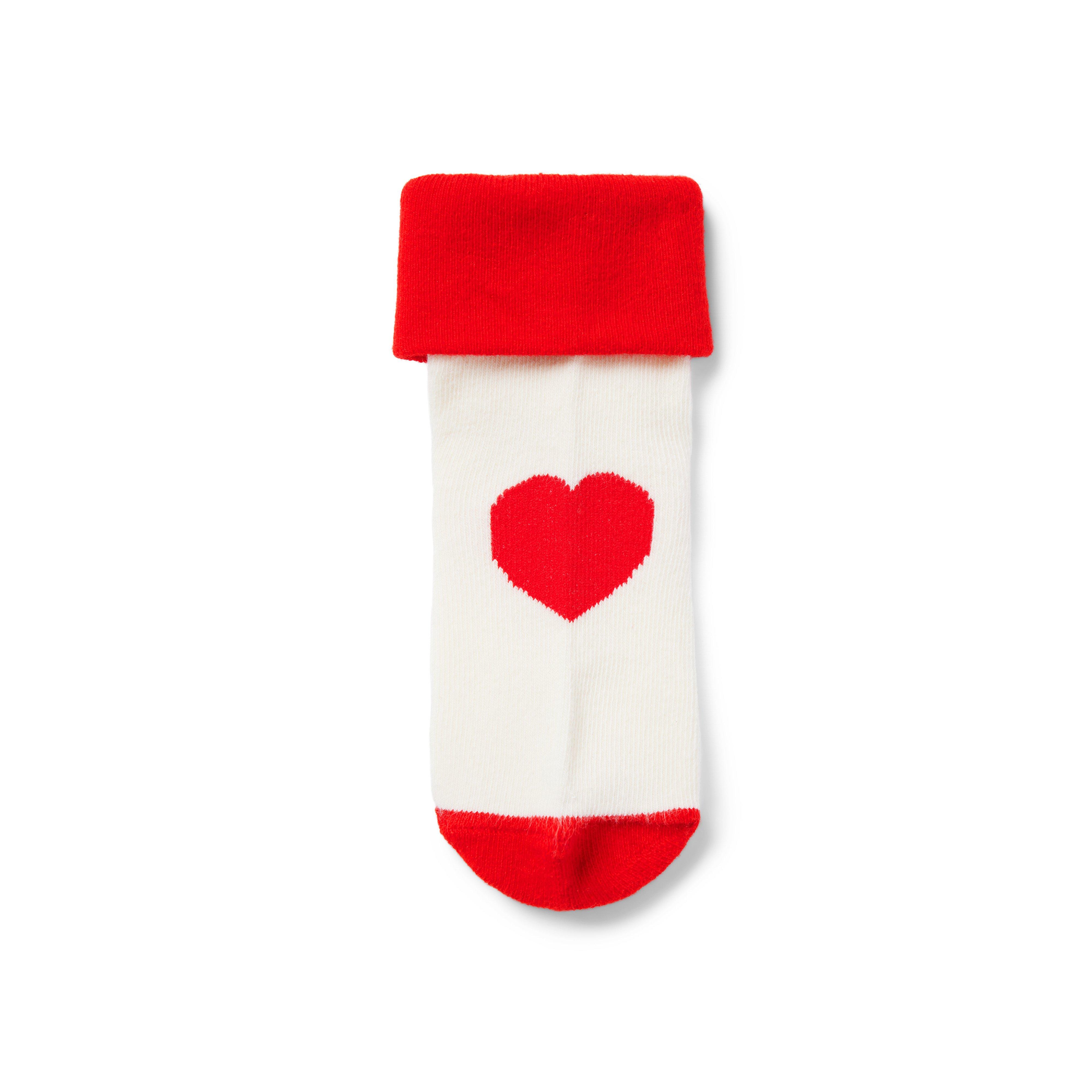 Baby Heart Sock