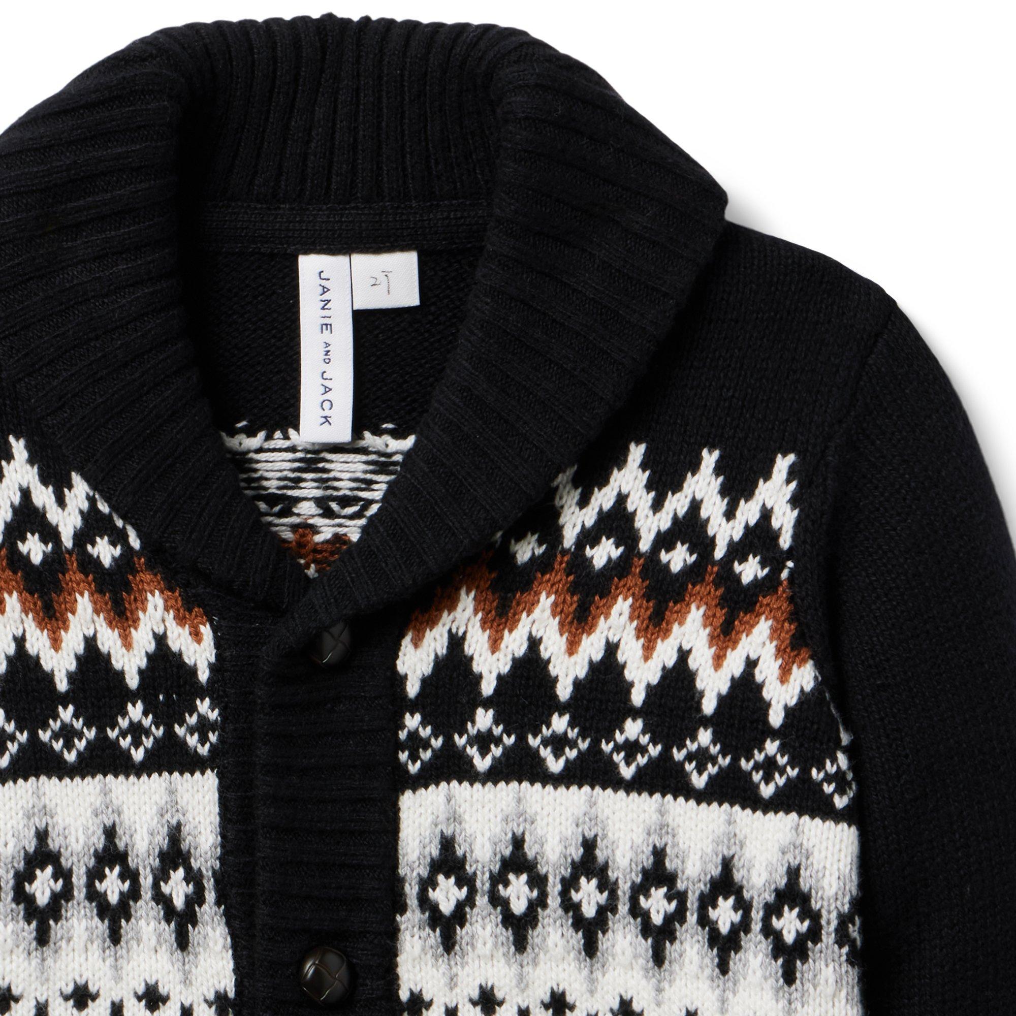 The Festive Fair Isle Cardigan