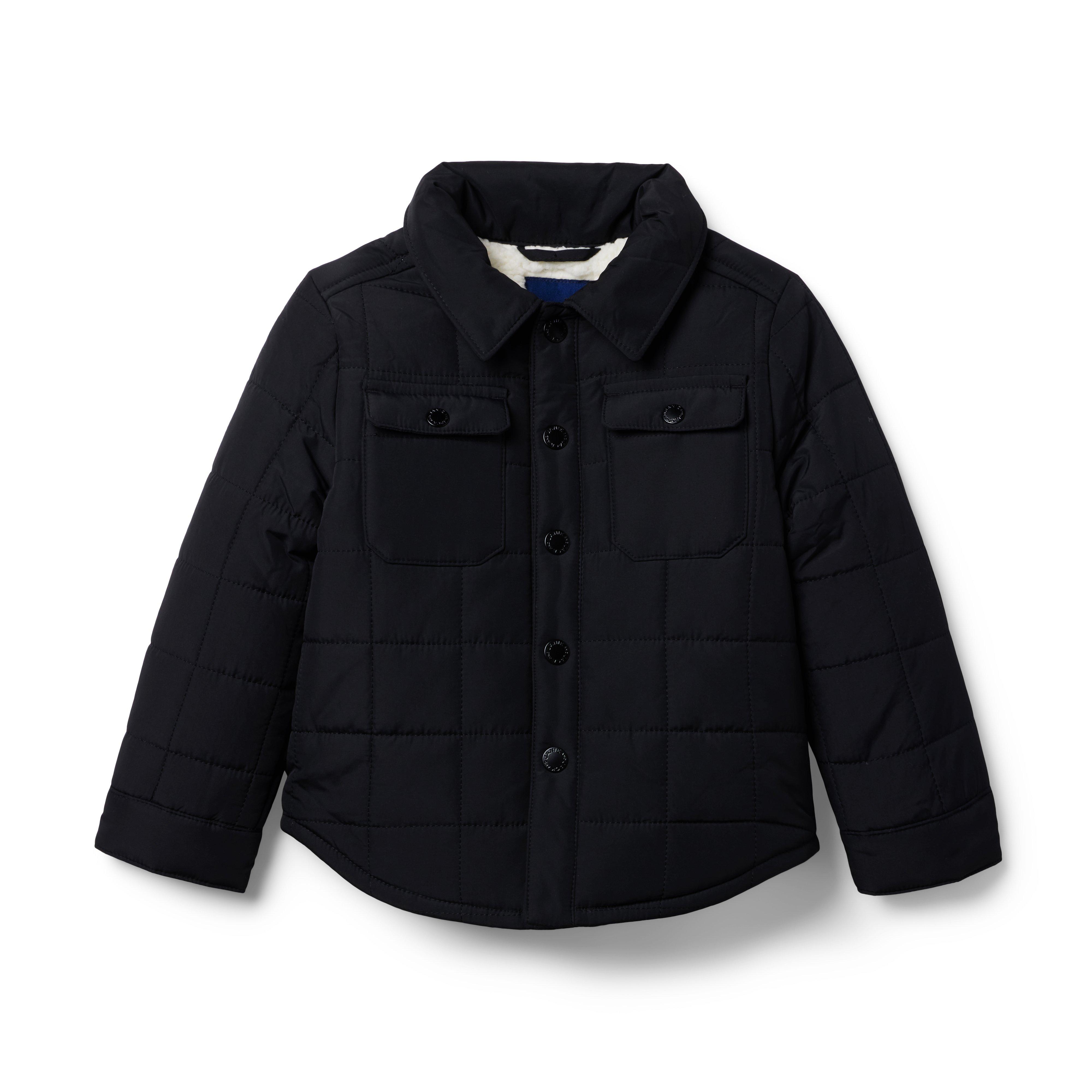 Quilted best sale jacket boys