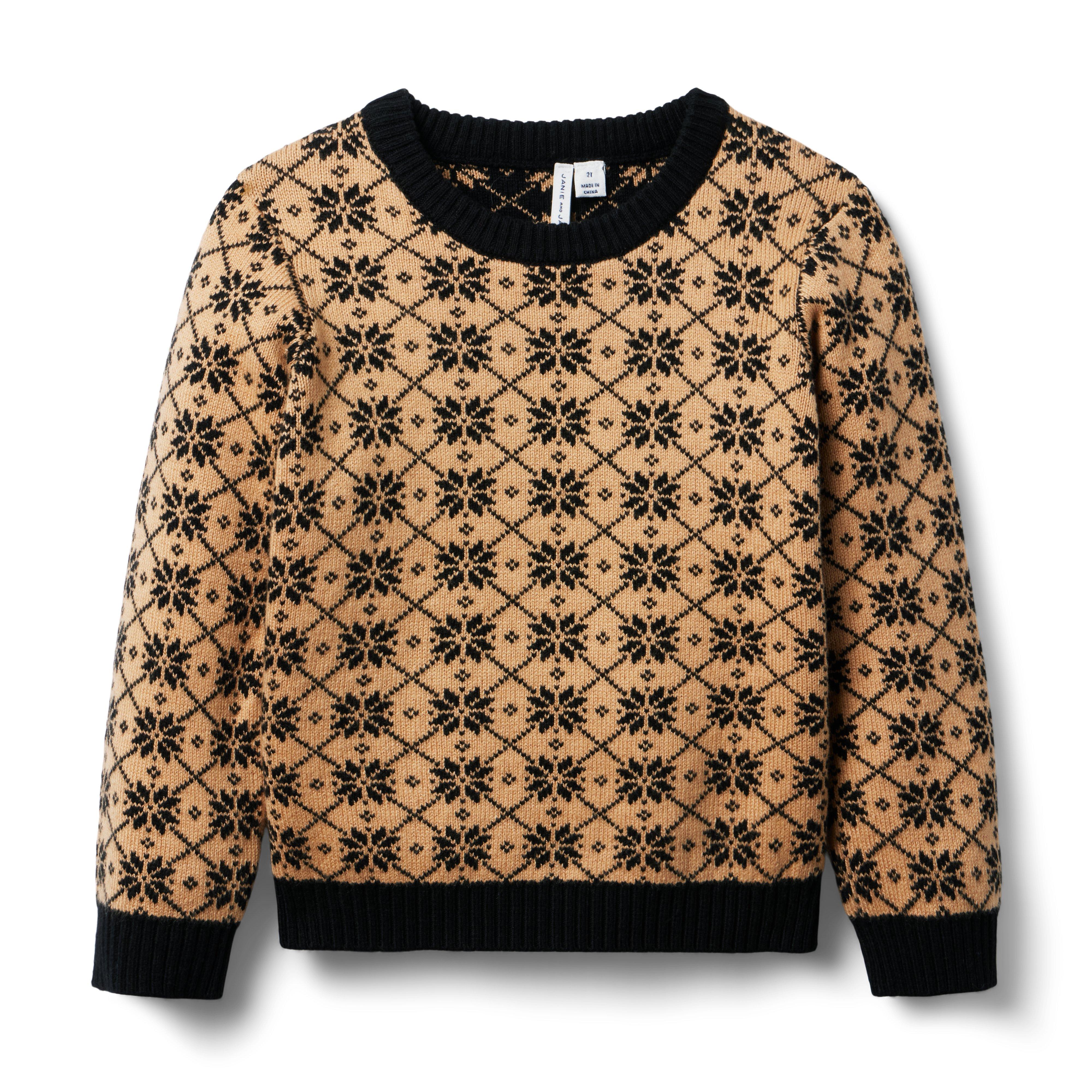 Geo Snowflake Sweater