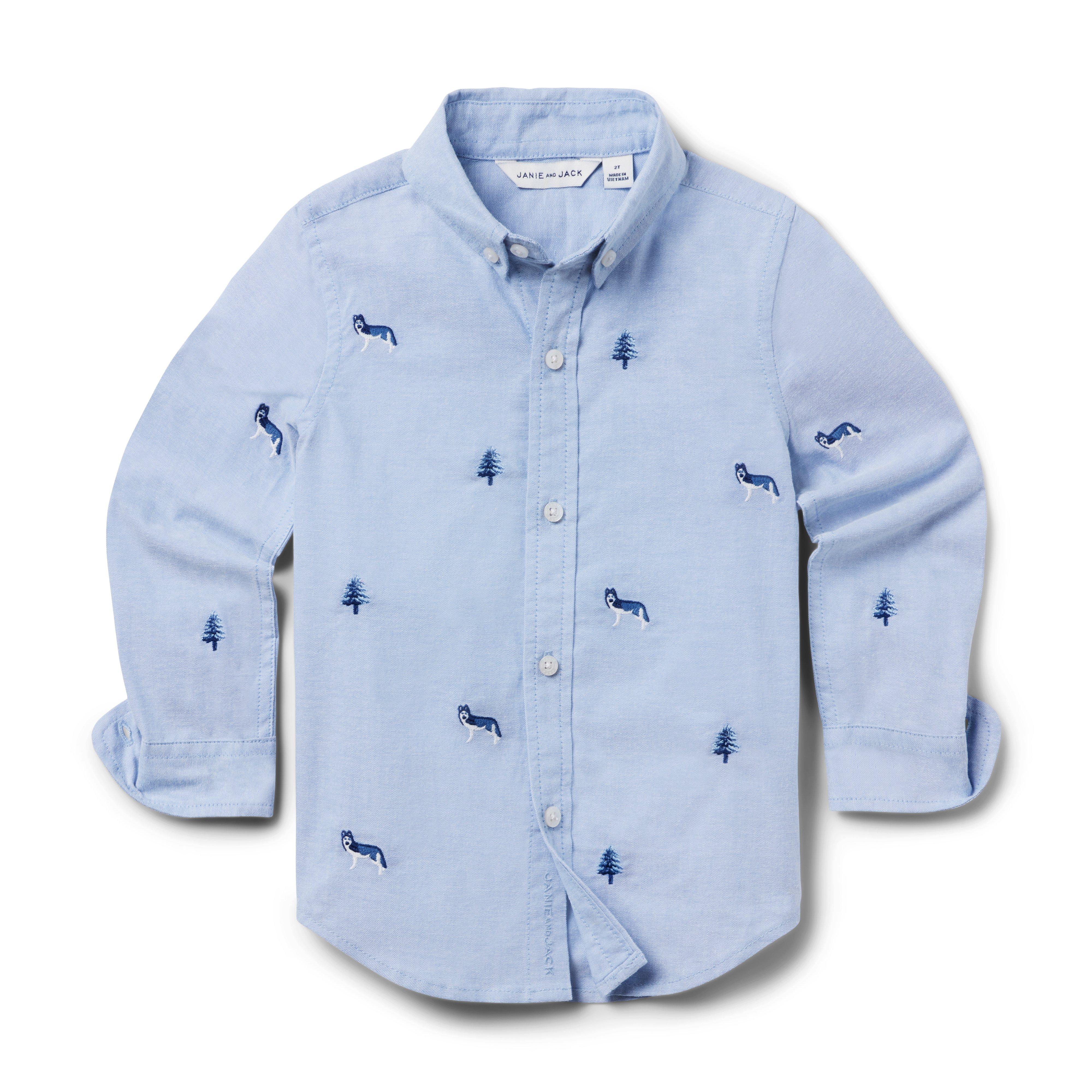 The Embroidered Oxford Shirt image number 0