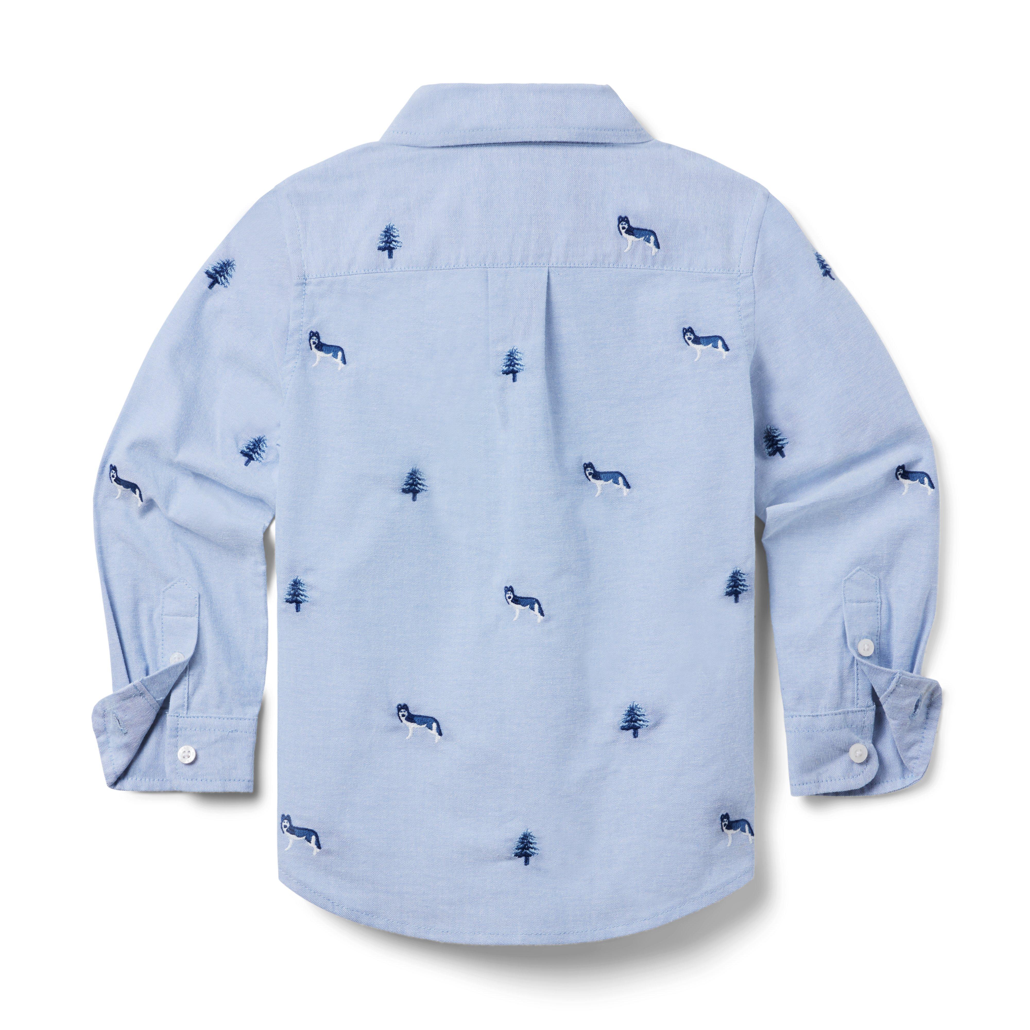 The Embroidered Oxford Shirt image number 1